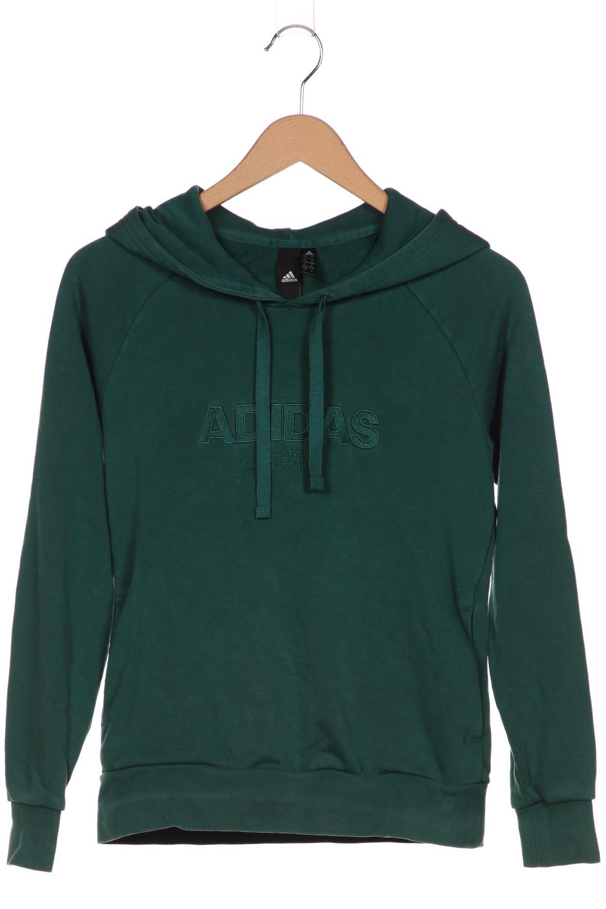 

adidas Damen Kapuzenpullover, grün, Gr. 36