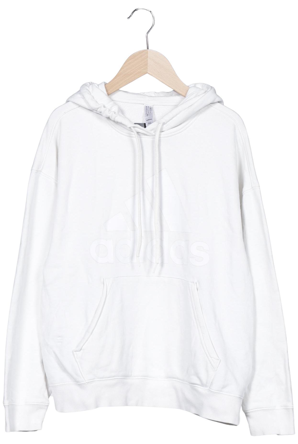 

adidas Damen Kapuzenpullover, weiß, Gr. 36