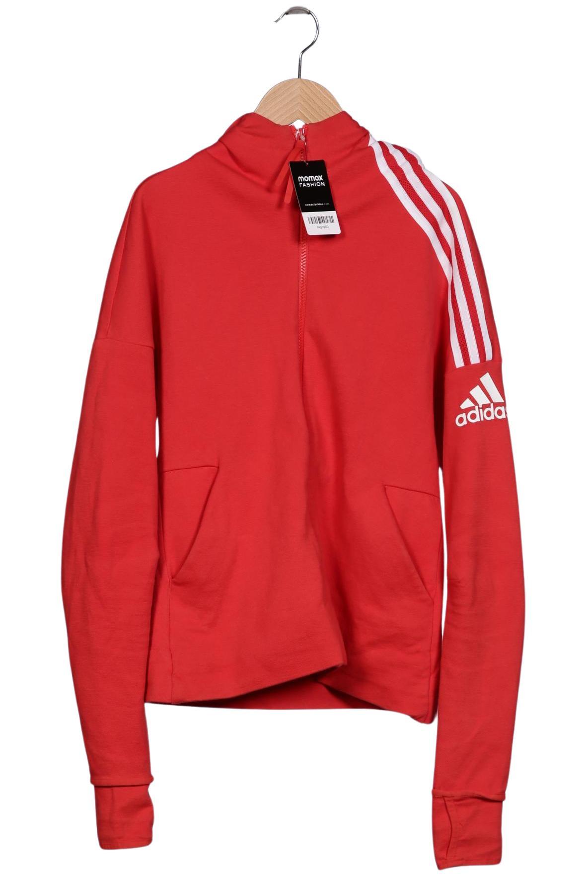 

adidas Damen Kapuzenpullover, rot, Gr. 36