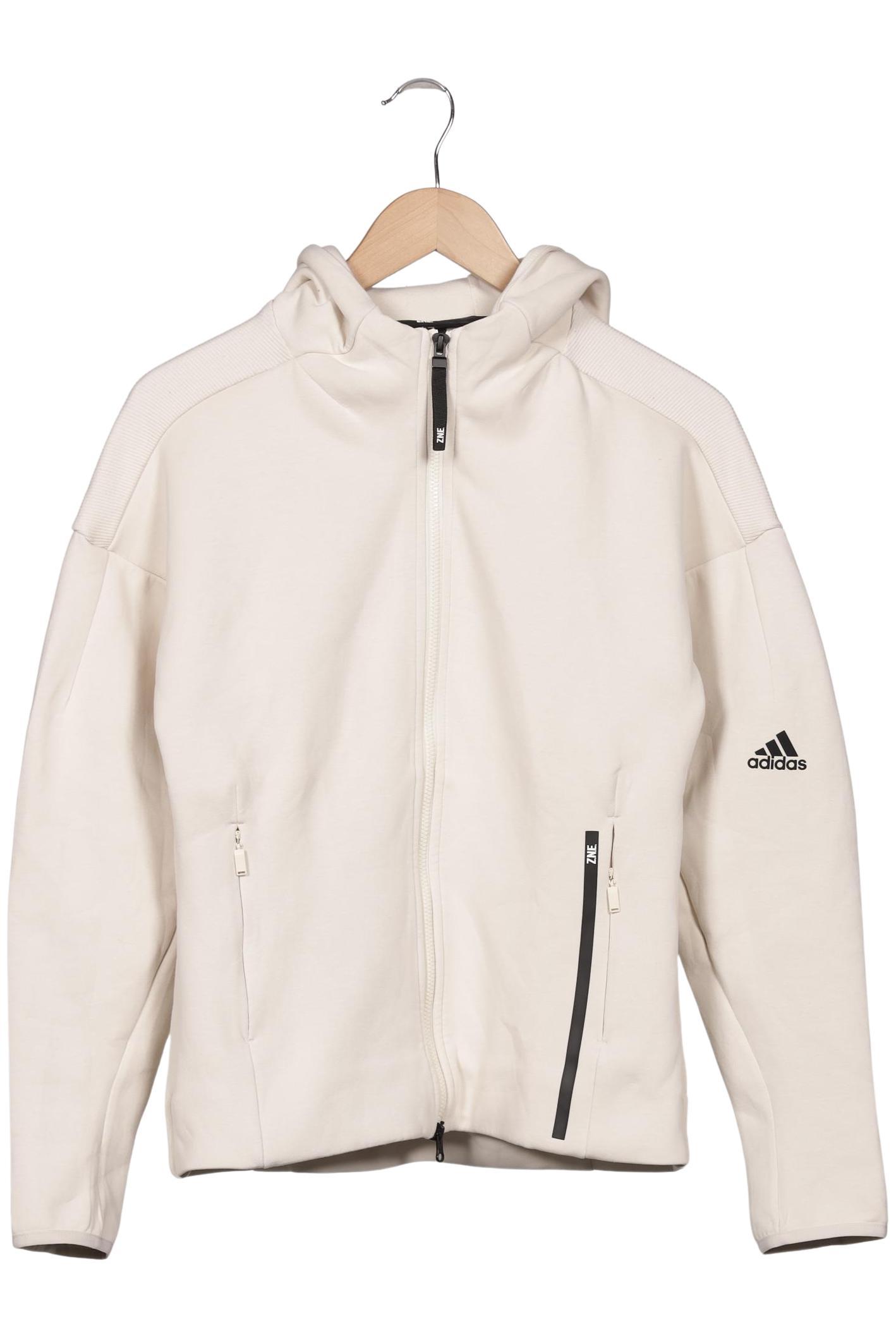 

adidas Damen Kapuzenpullover, cremeweiß, Gr. 38