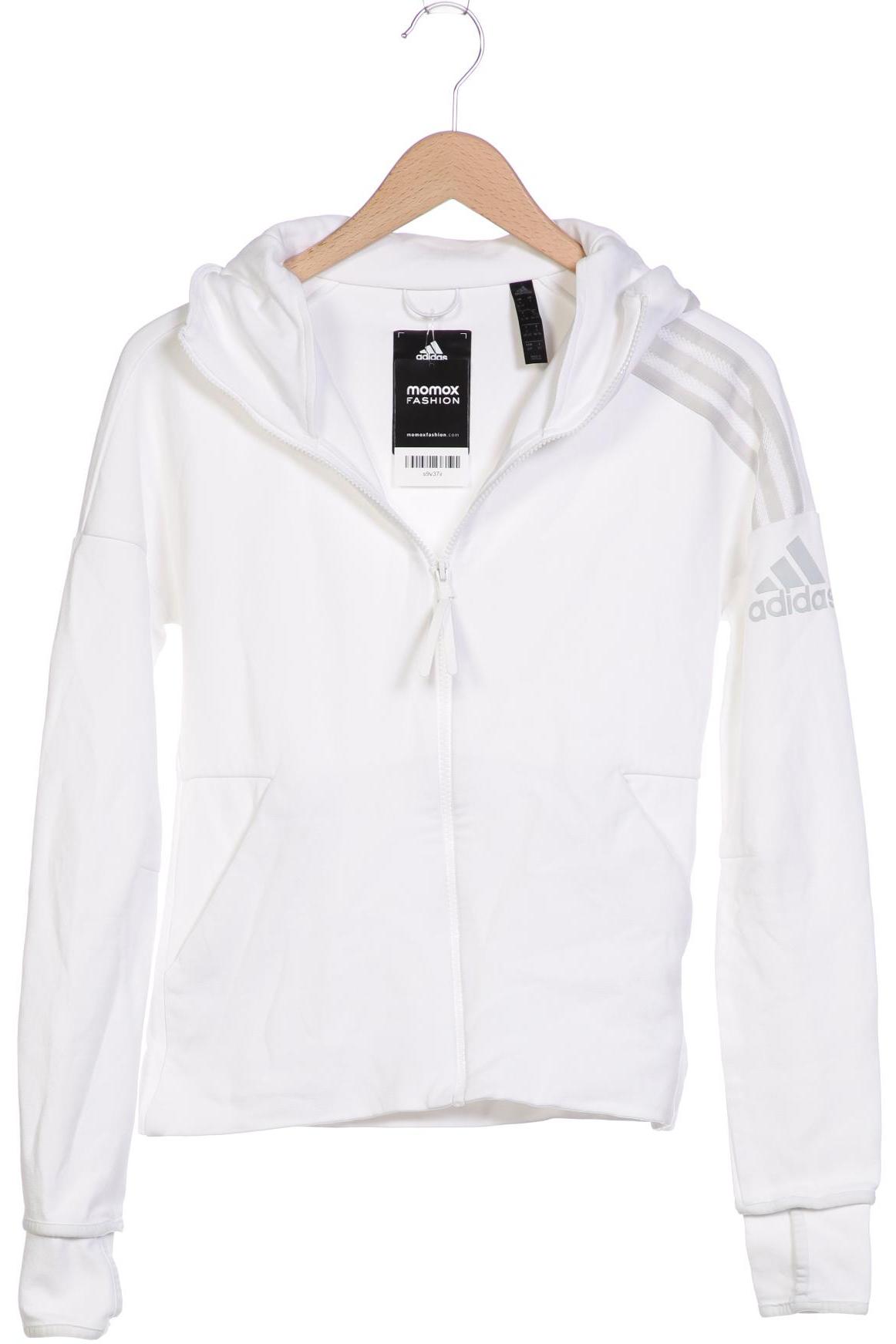 

adidas Damen Kapuzenpullover, weiß, Gr. 34