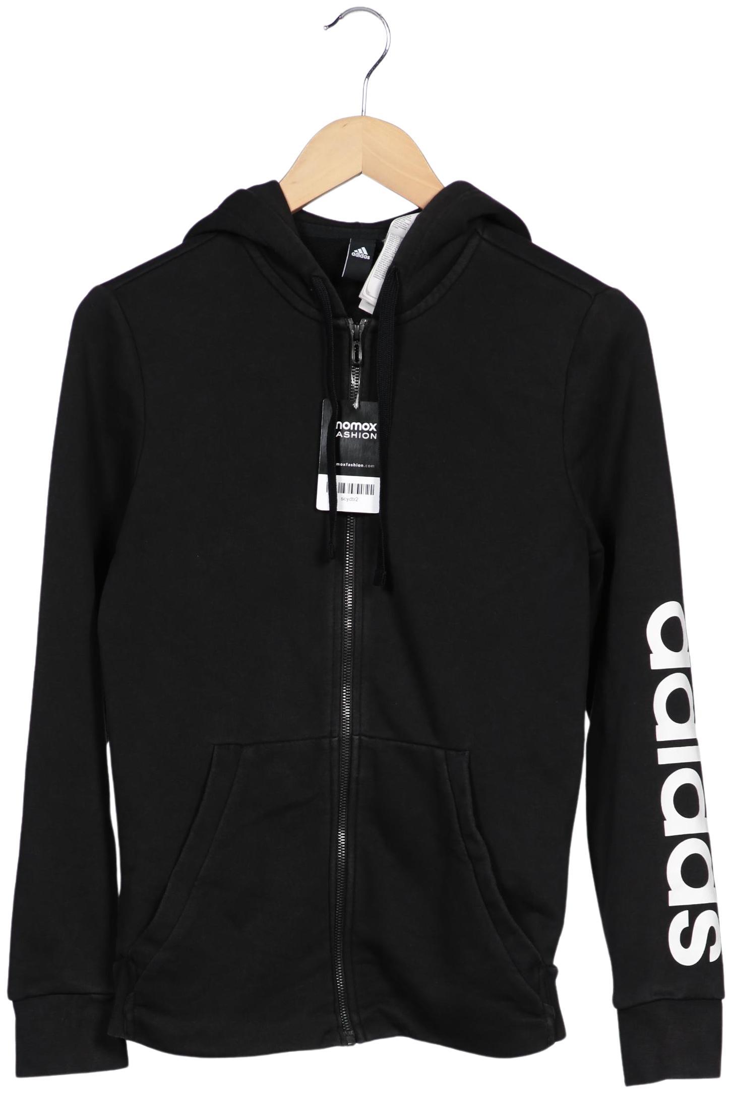 

adidas Damen Kapuzenpullover, schwarz, Gr. 38