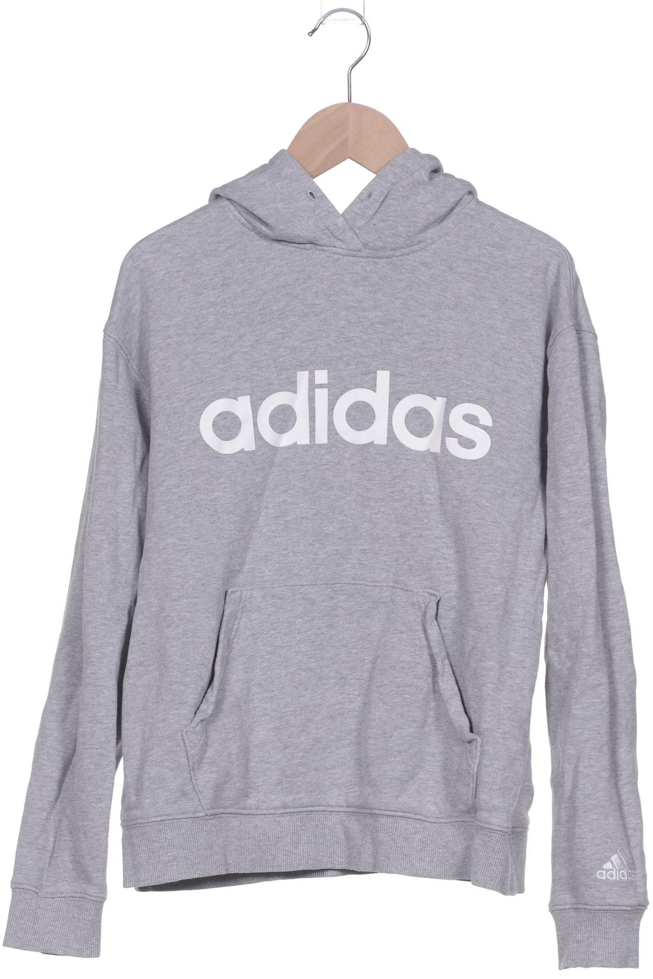 

adidas Damen Kapuzenpullover, grau, Gr. 36