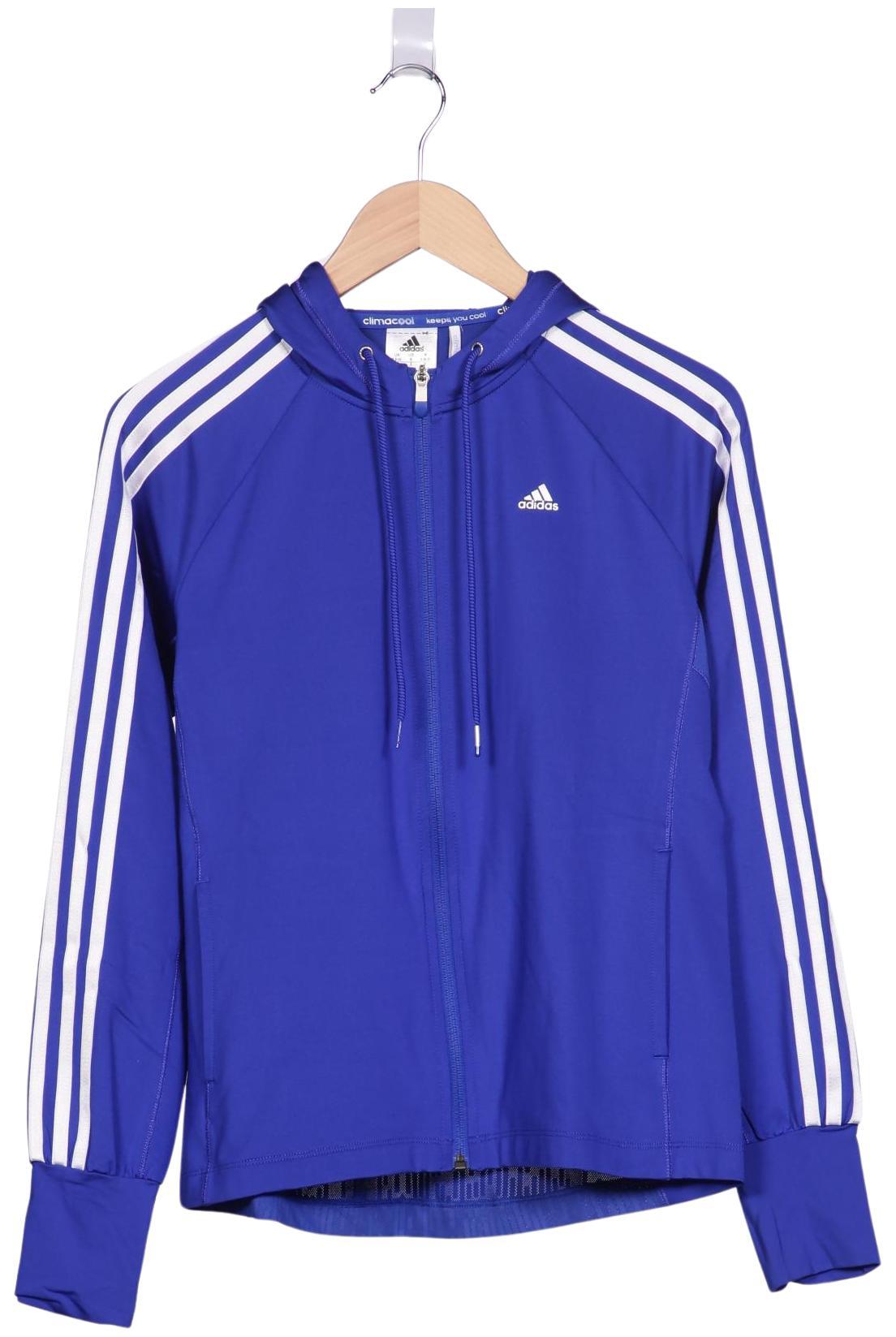 

adidas Damen Kapuzenpullover, blau, Gr. 36