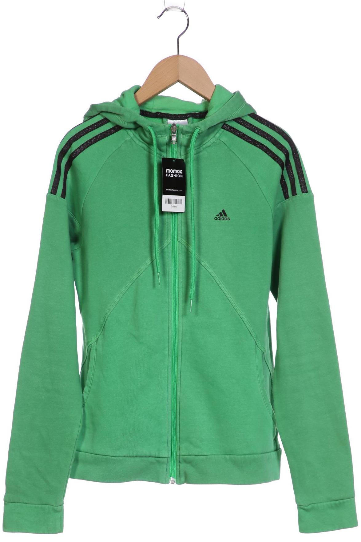 

adidas Damen Kapuzenpullover, grün, Gr. 36