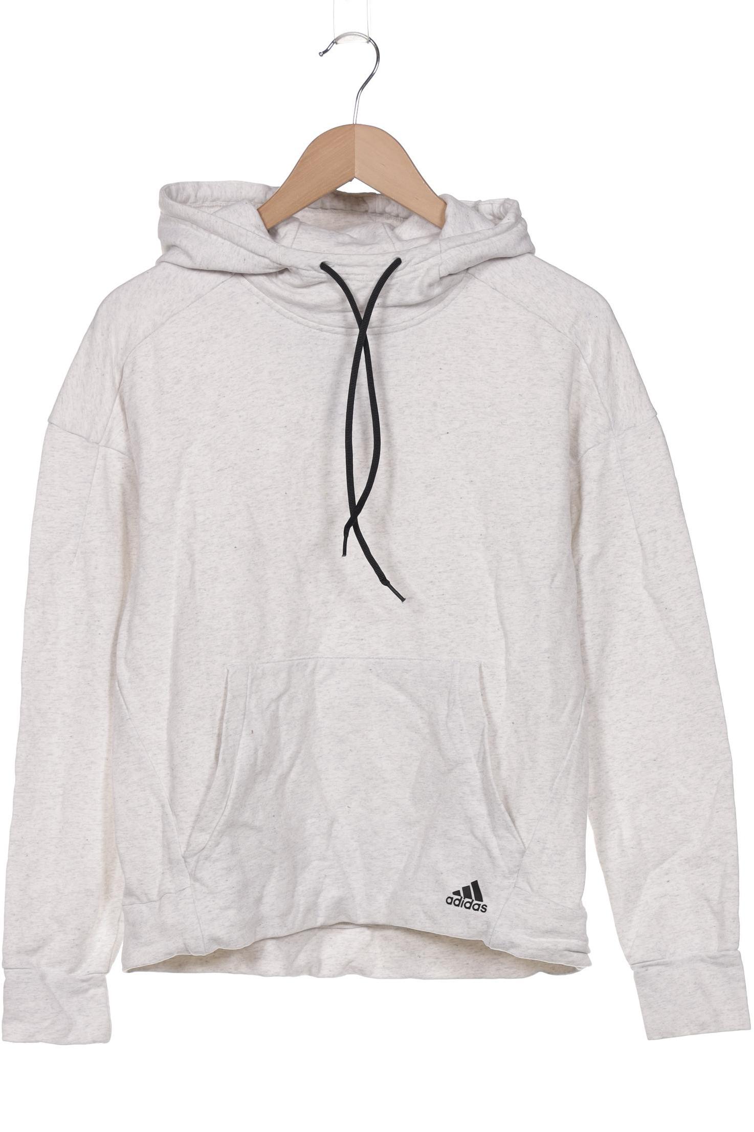 

adidas Damen Kapuzenpullover, grau, Gr. 42