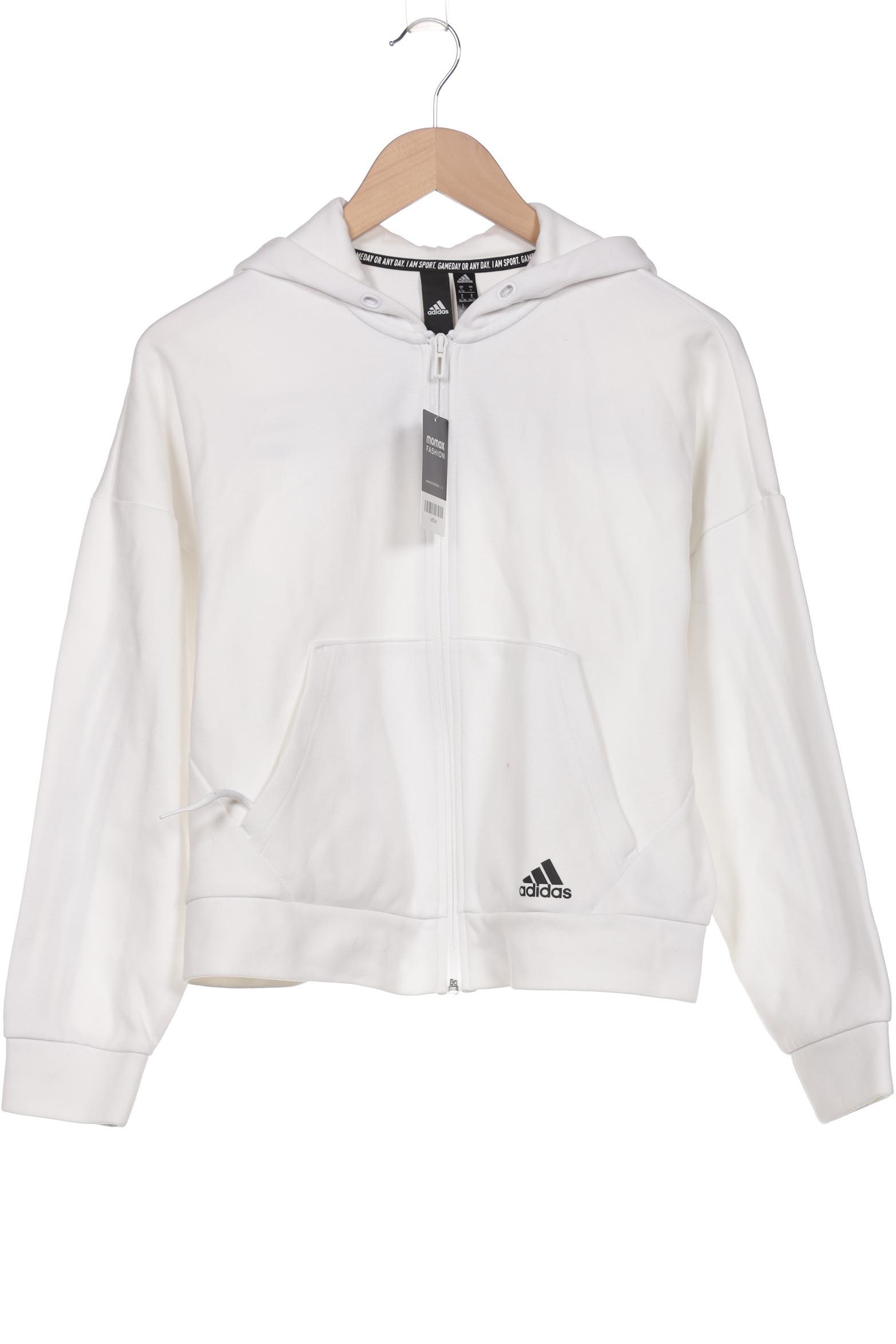 

adidas Damen Kapuzenpullover, weiß, Gr. 36