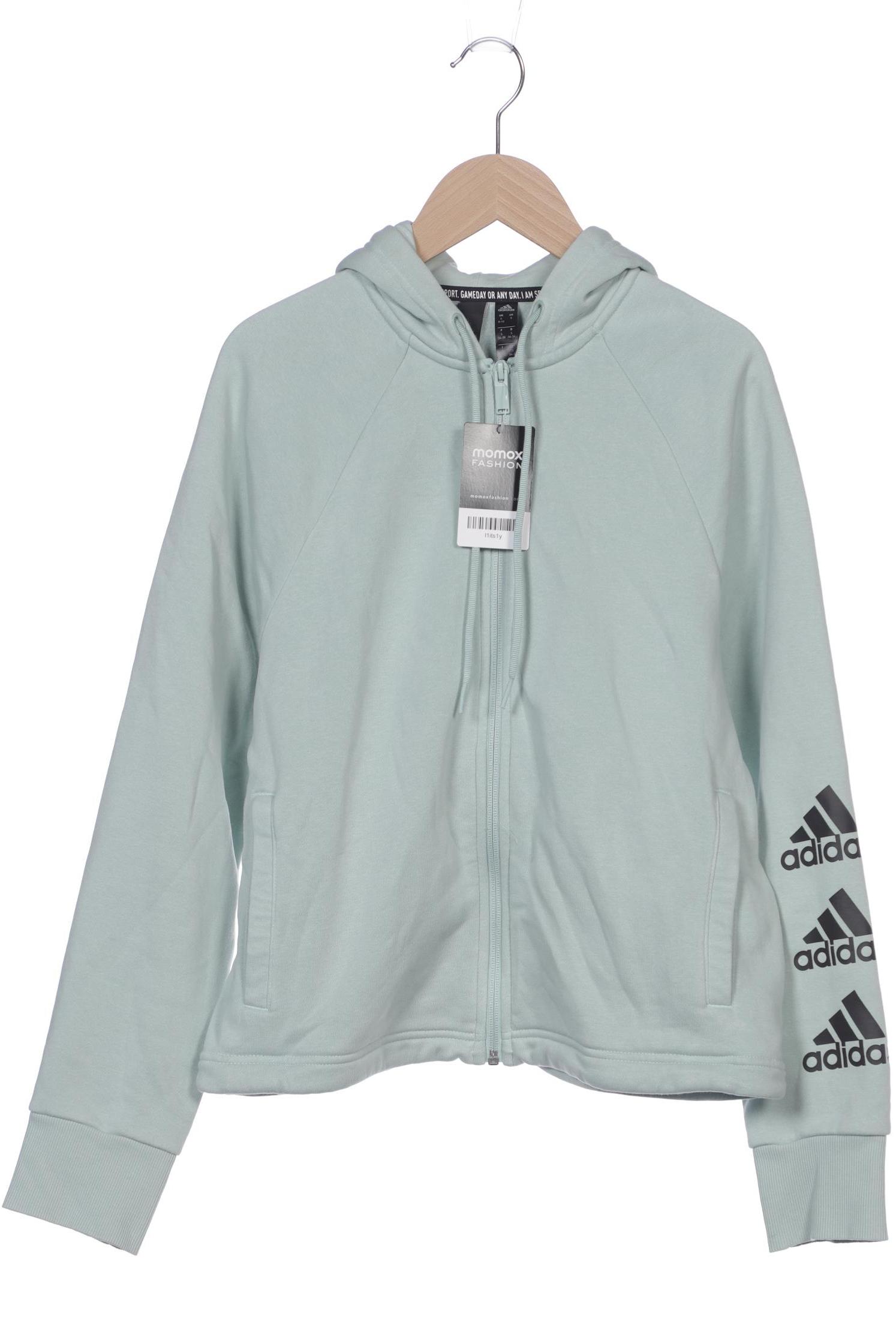 

adidas Damen Kapuzenpullover, türkis, Gr. 36