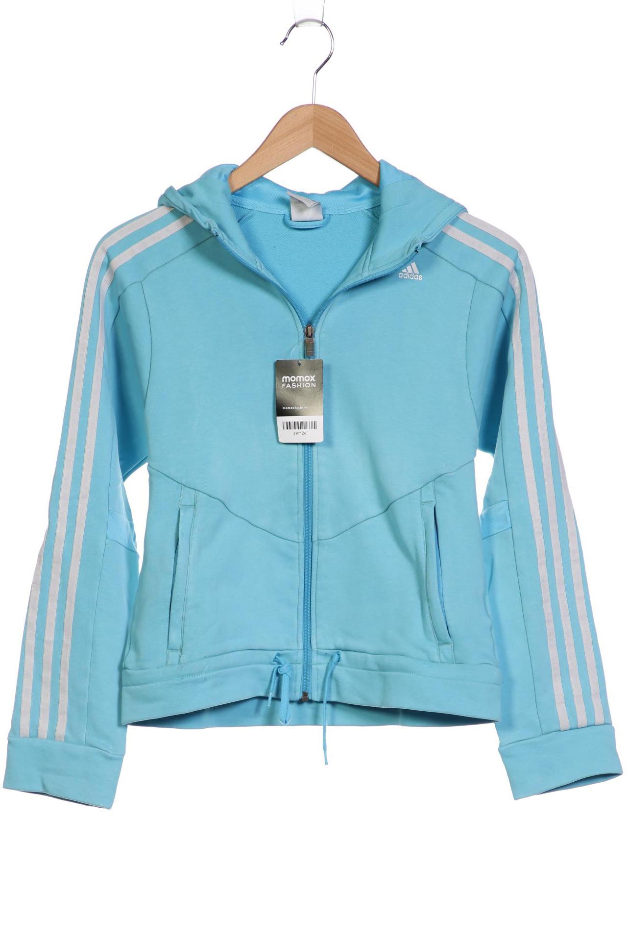 

adidas Damen Kapuzenpullover, hellblau, Gr. 38