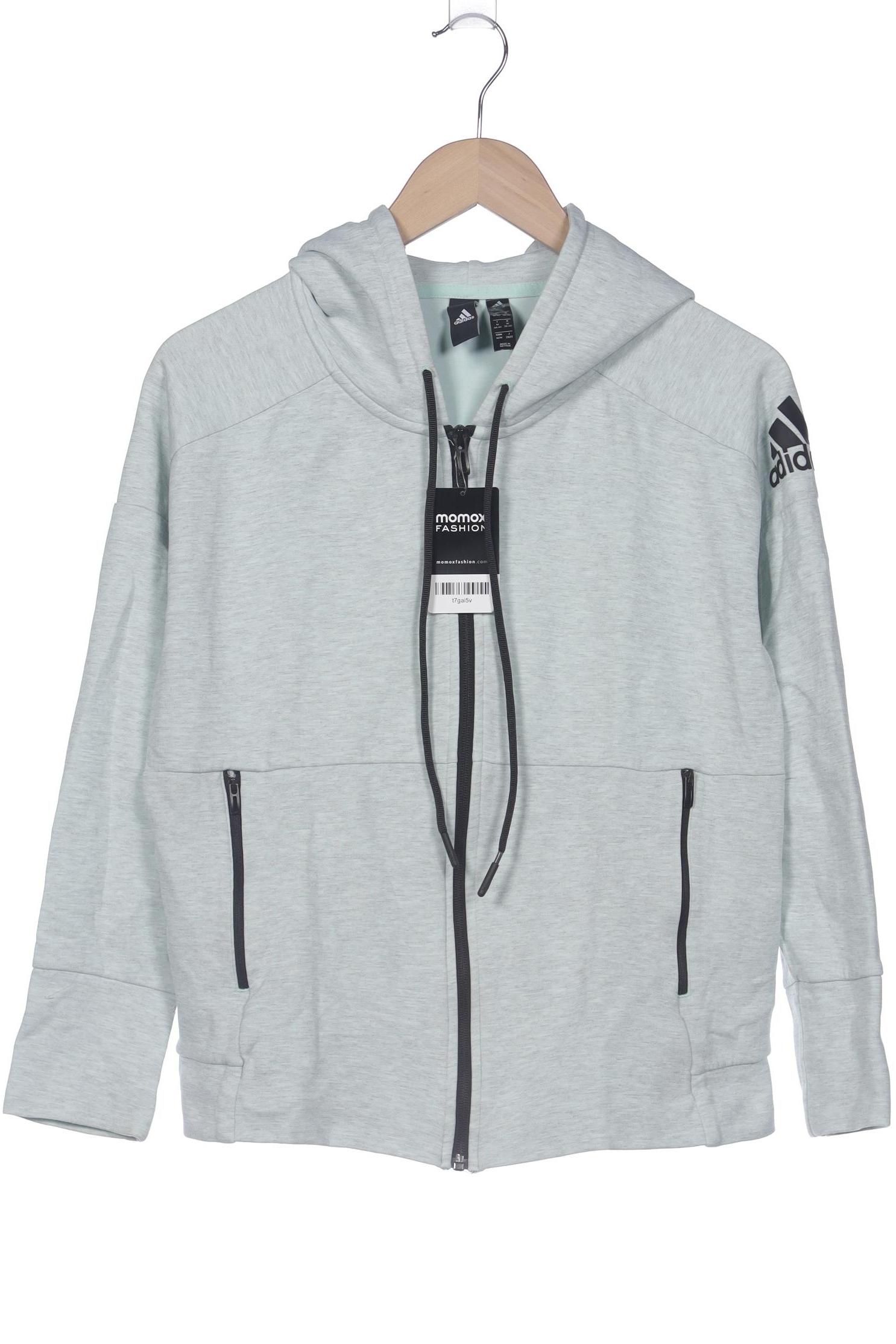 

adidas Damen Kapuzenpullover, grau, Gr. 38