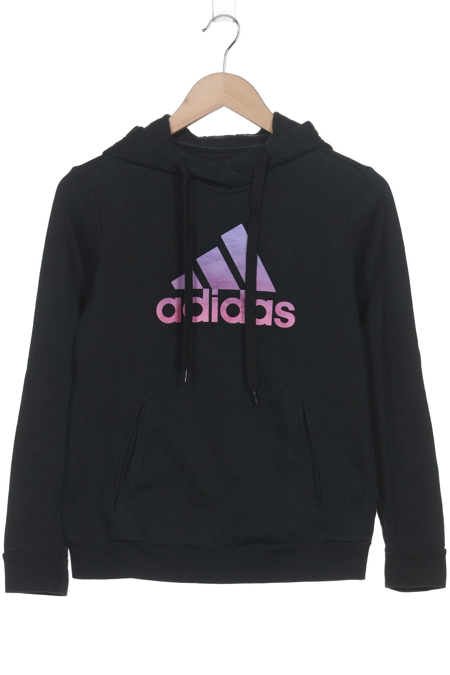 

adidas Damen Kapuzenpullover, schwarz, Gr. 34