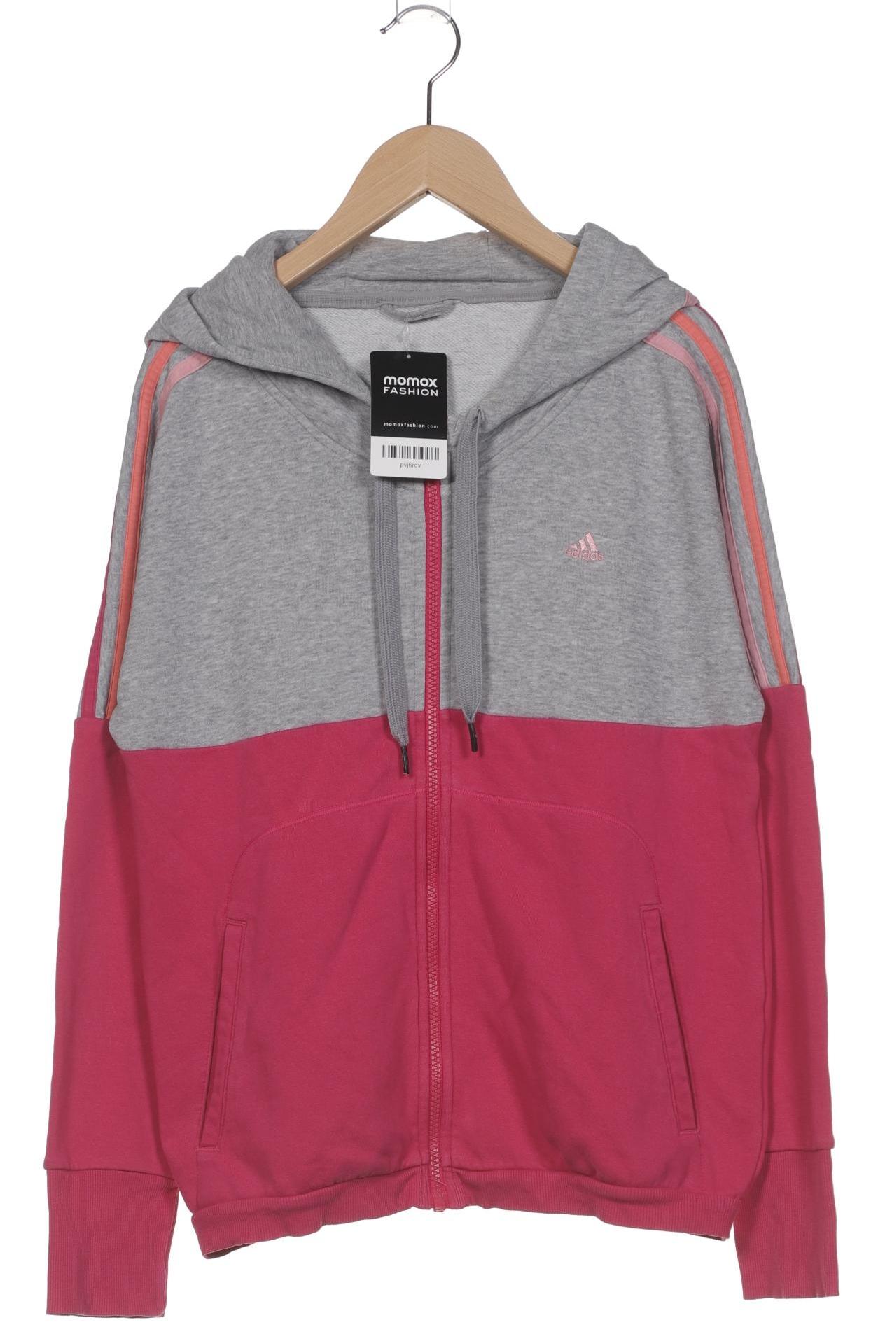 

adidas Damen Kapuzenpullover, grau, Gr. 48