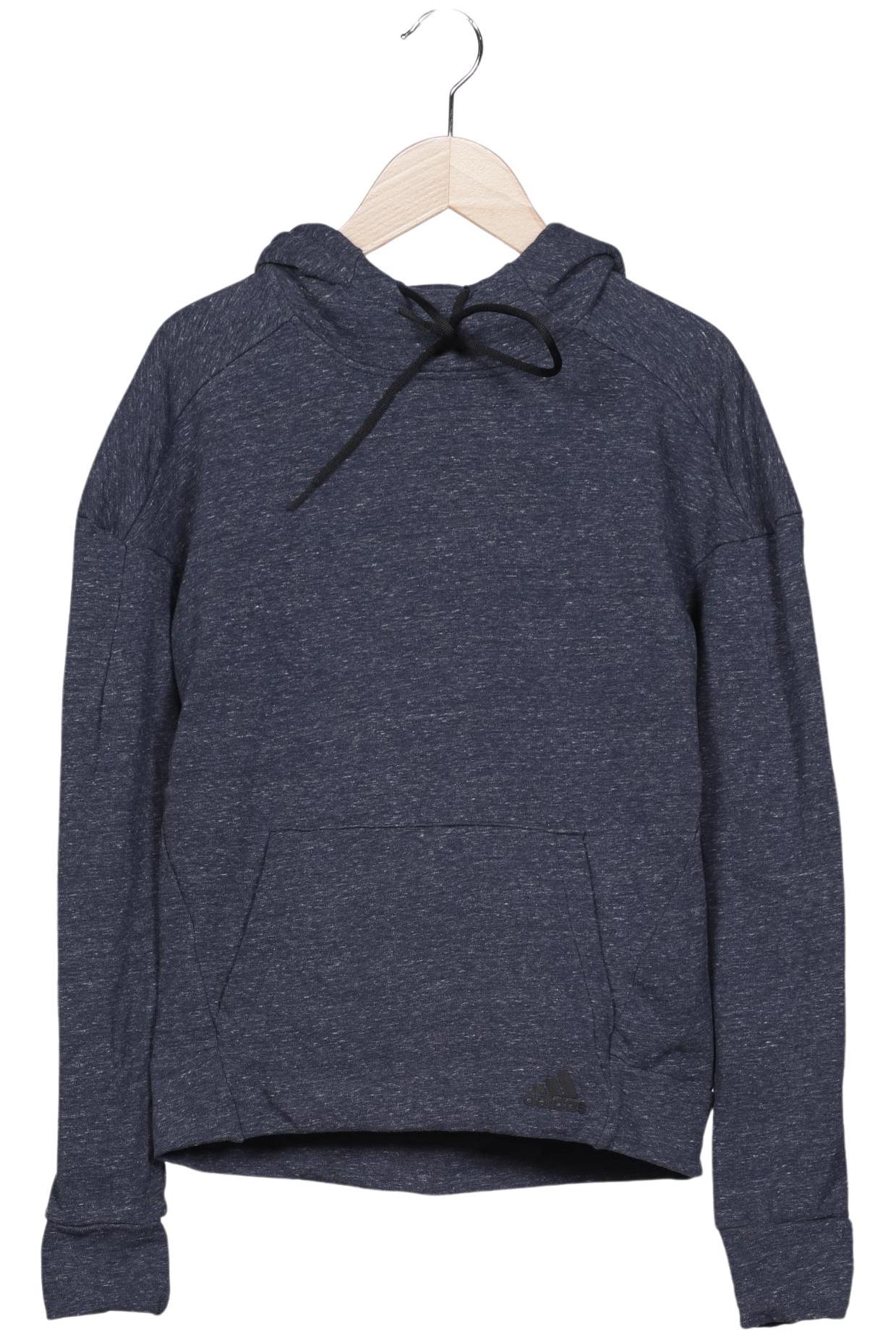 

adidas Damen Kapuzenpullover, marineblau, Gr. 34