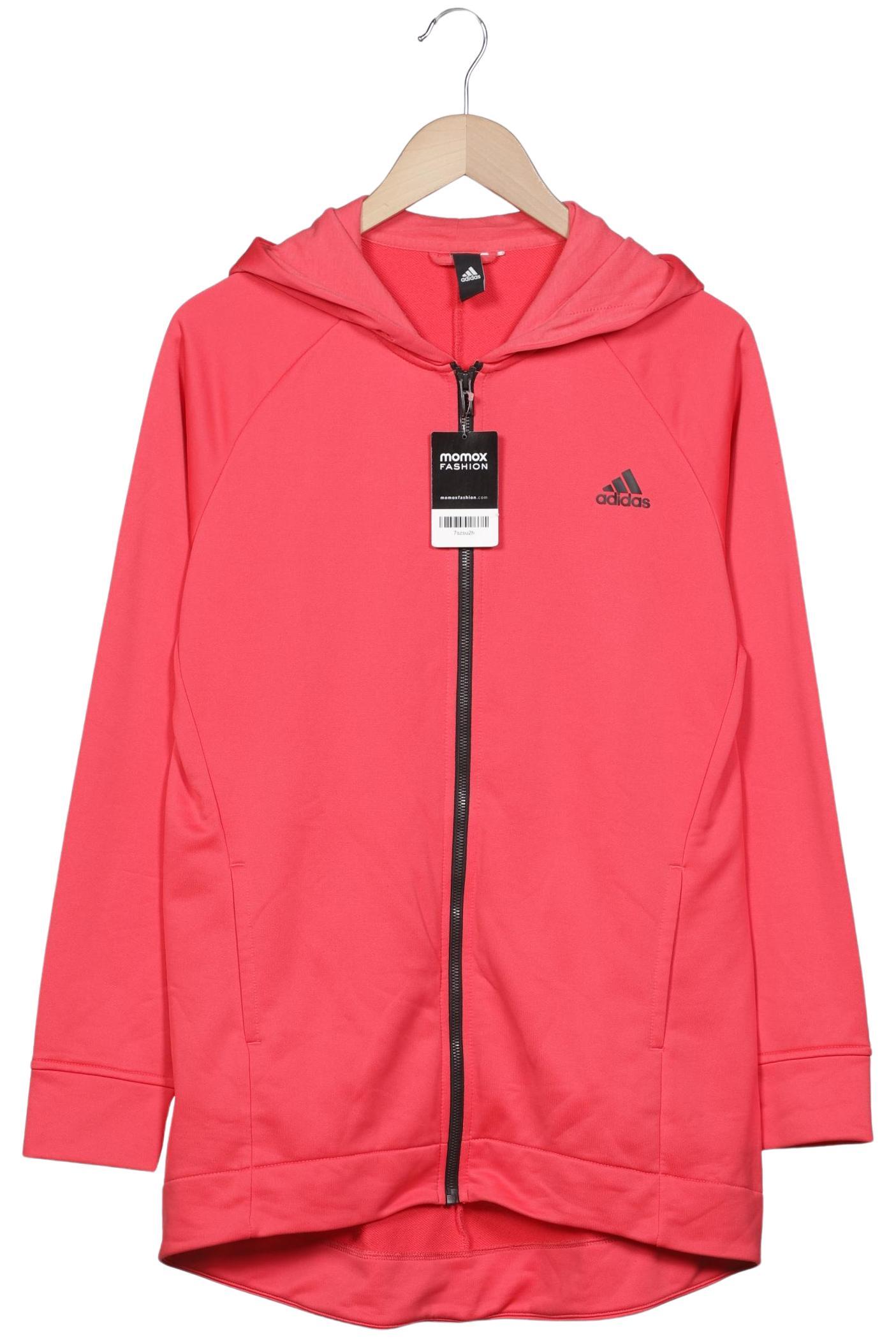 

adidas Damen Kapuzenpullover, rot, Gr. 42