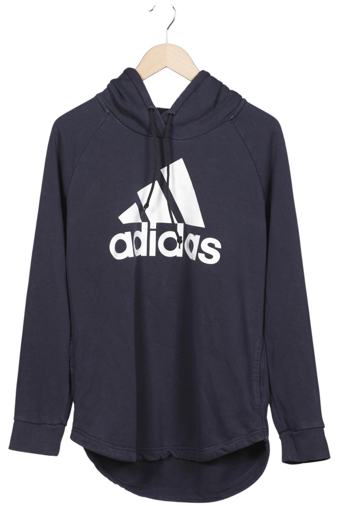 

adidas Damen Kapuzenpullover, marineblau, Gr. 44