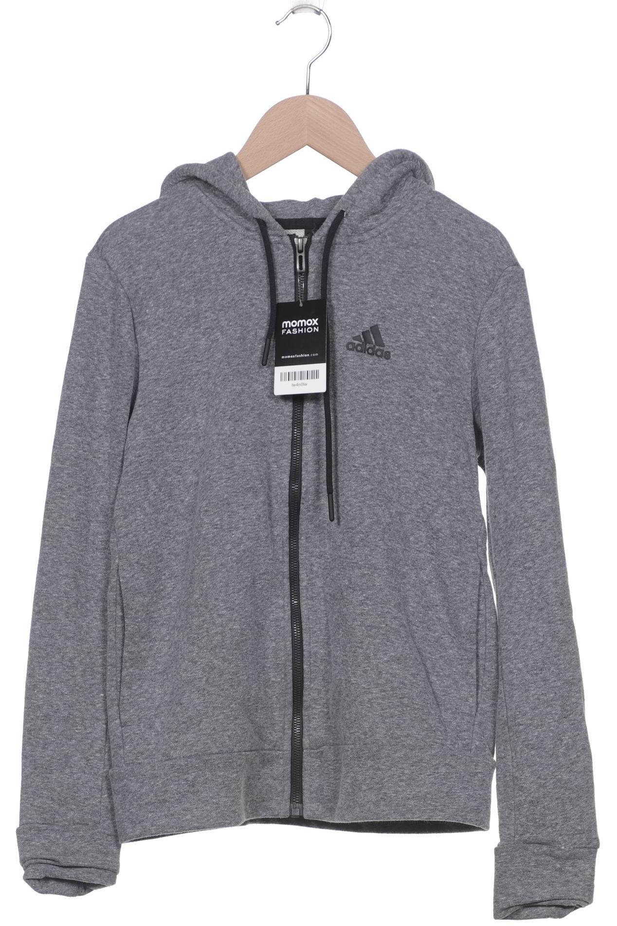 

adidas Damen Kapuzenpullover, grau, Gr. 36