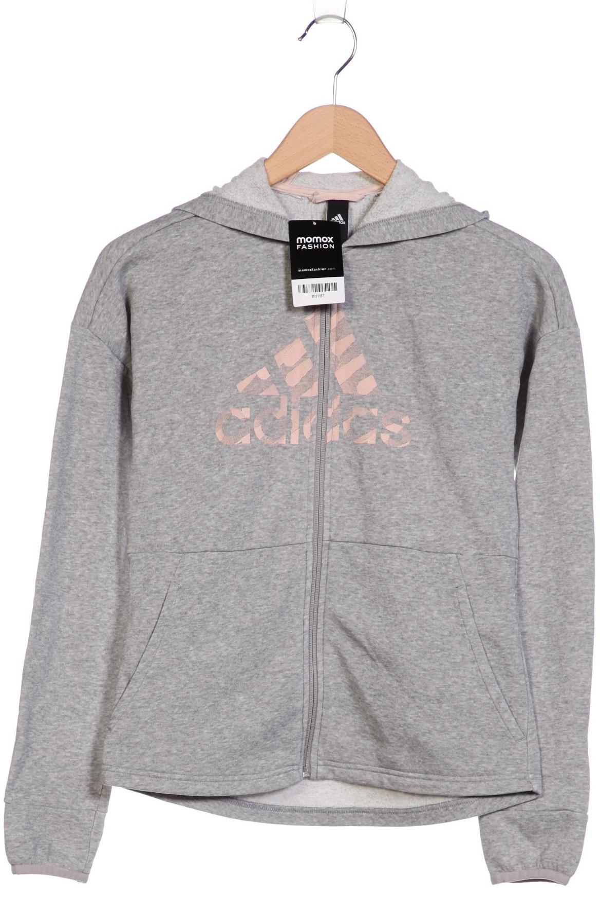 

adidas Damen Kapuzenpullover, grau, Gr. 38