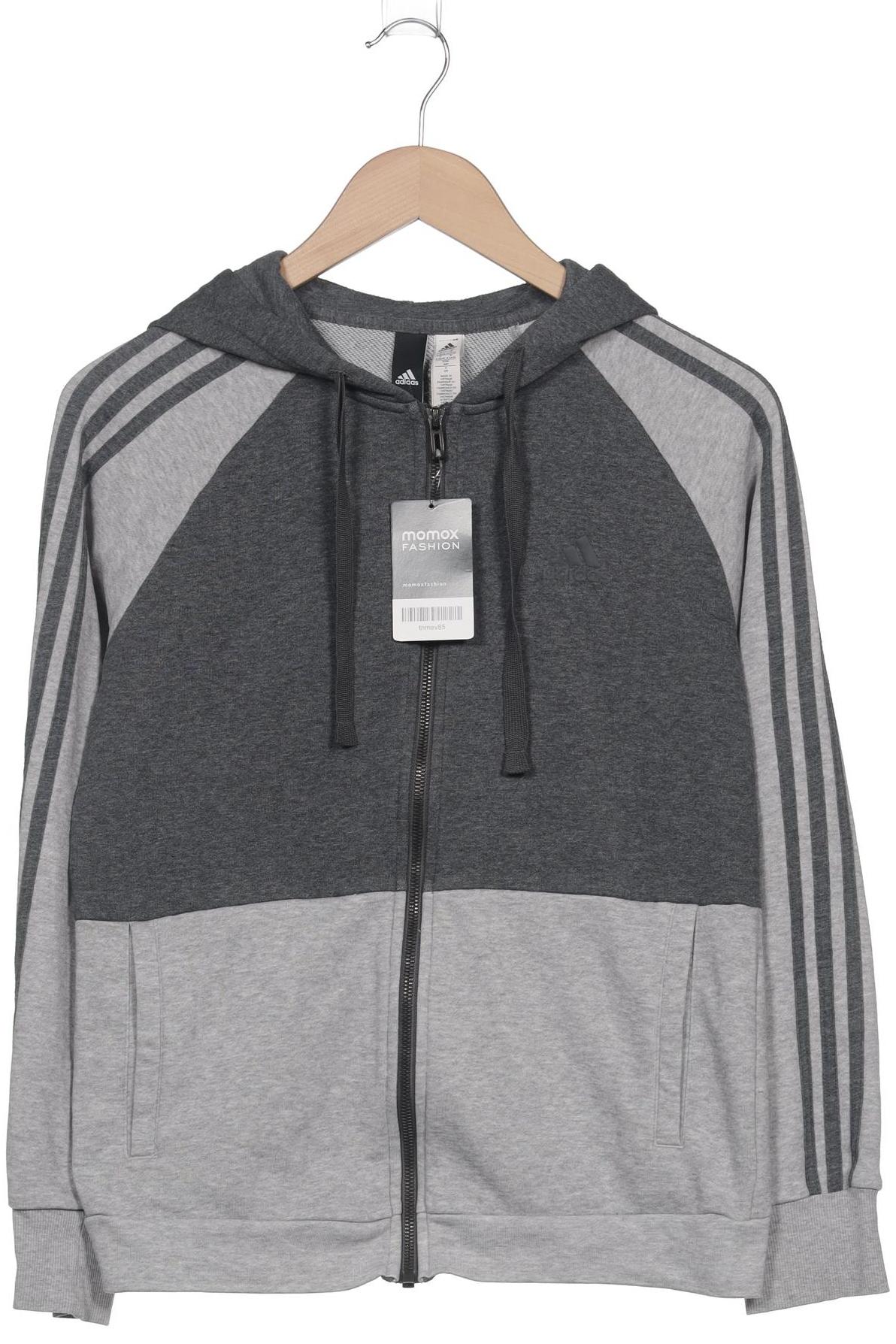 

adidas Damen Kapuzenpullover, grau, Gr. 36