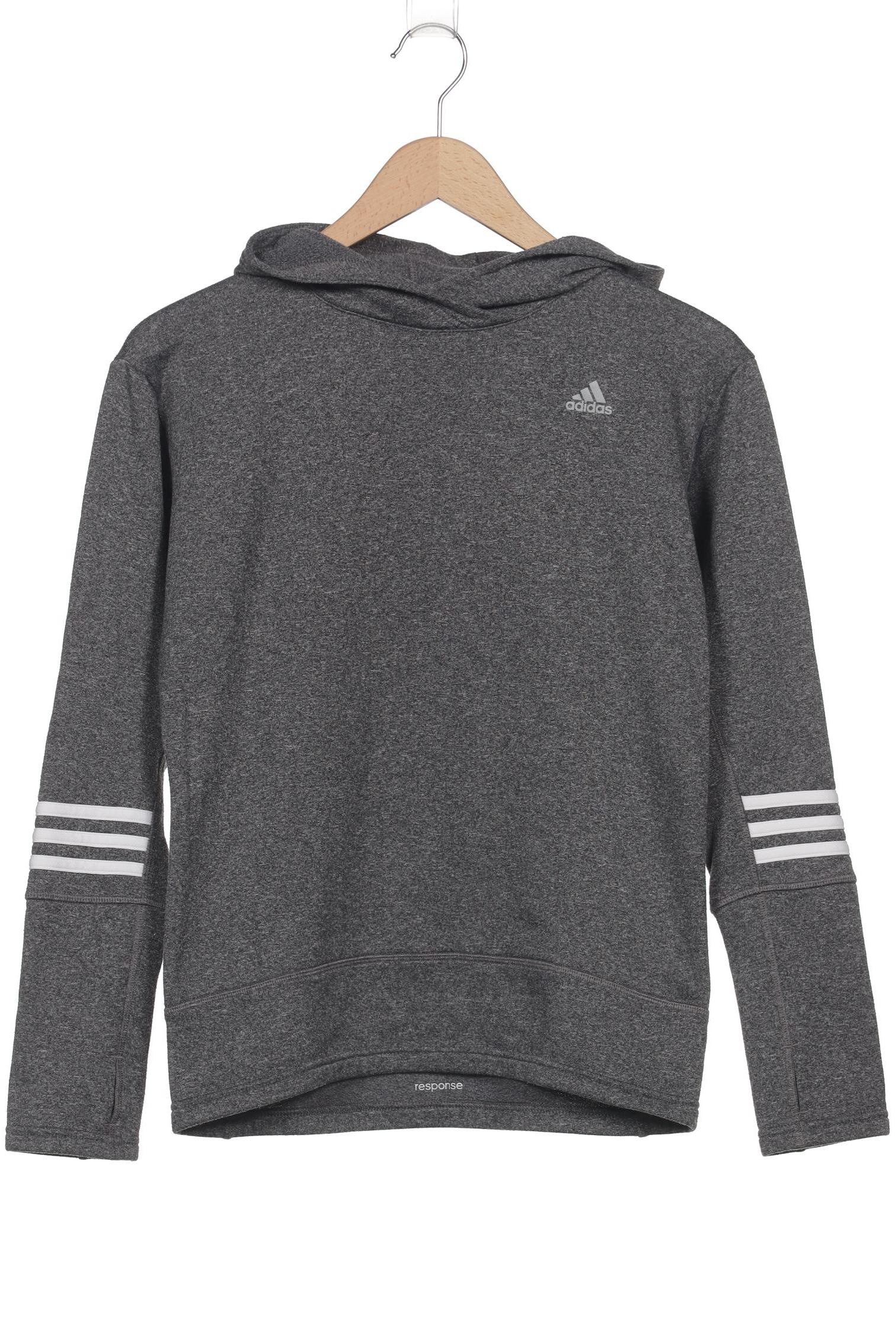 

adidas Damen Kapuzenpullover, grau, Gr. 36