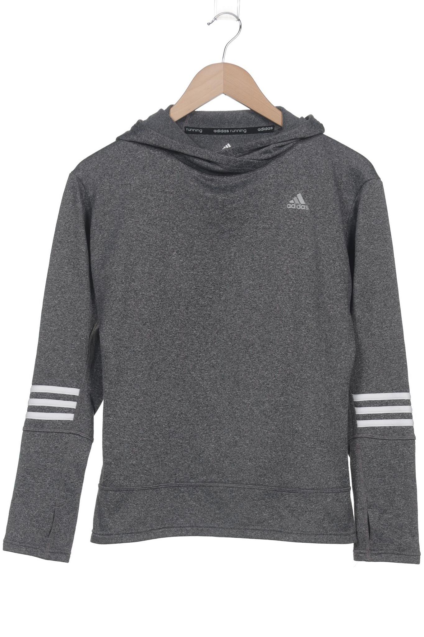 

adidas Damen Kapuzenpullover, grau, Gr. 36