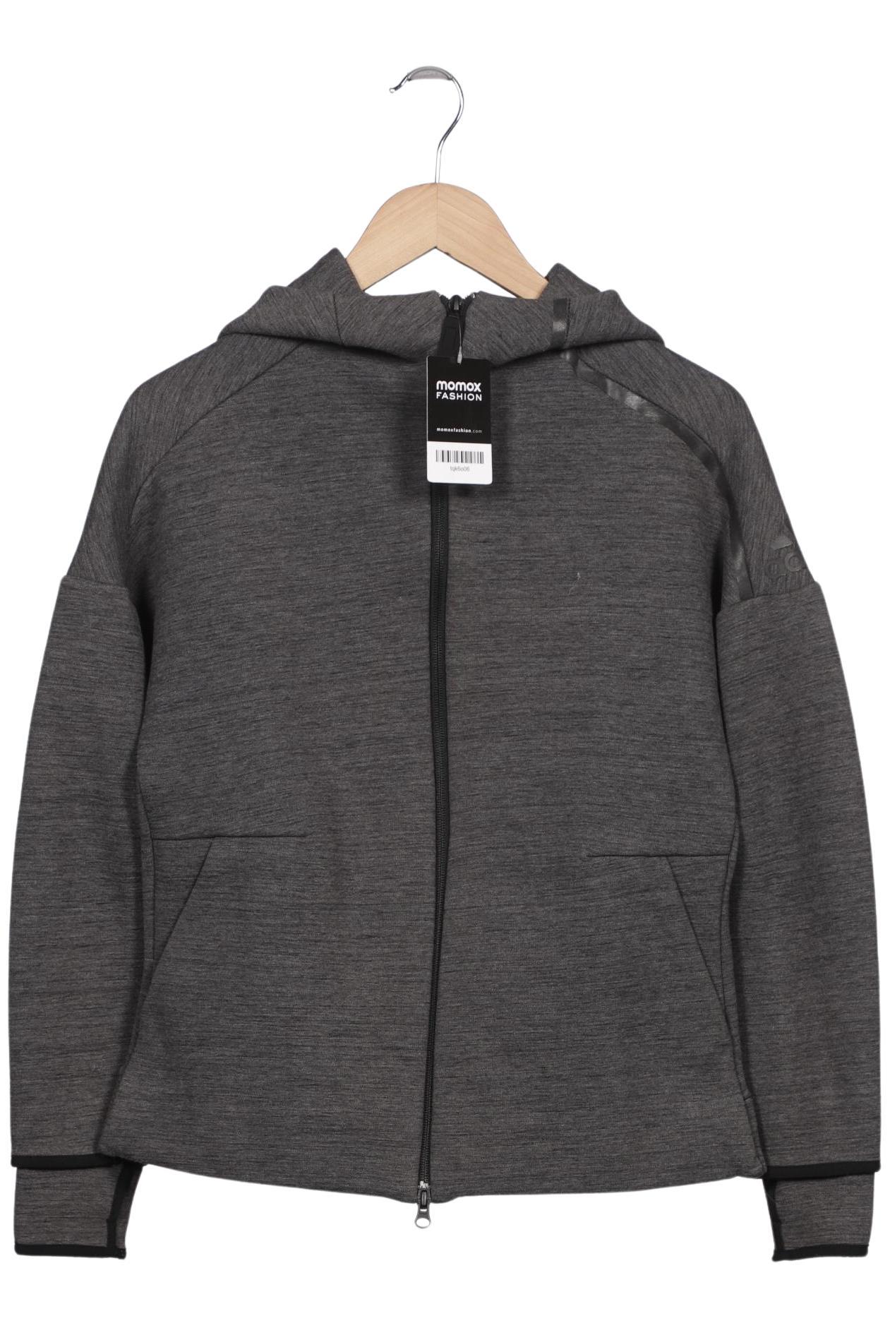 

adidas Damen Kapuzenpullover, grau, Gr. 38