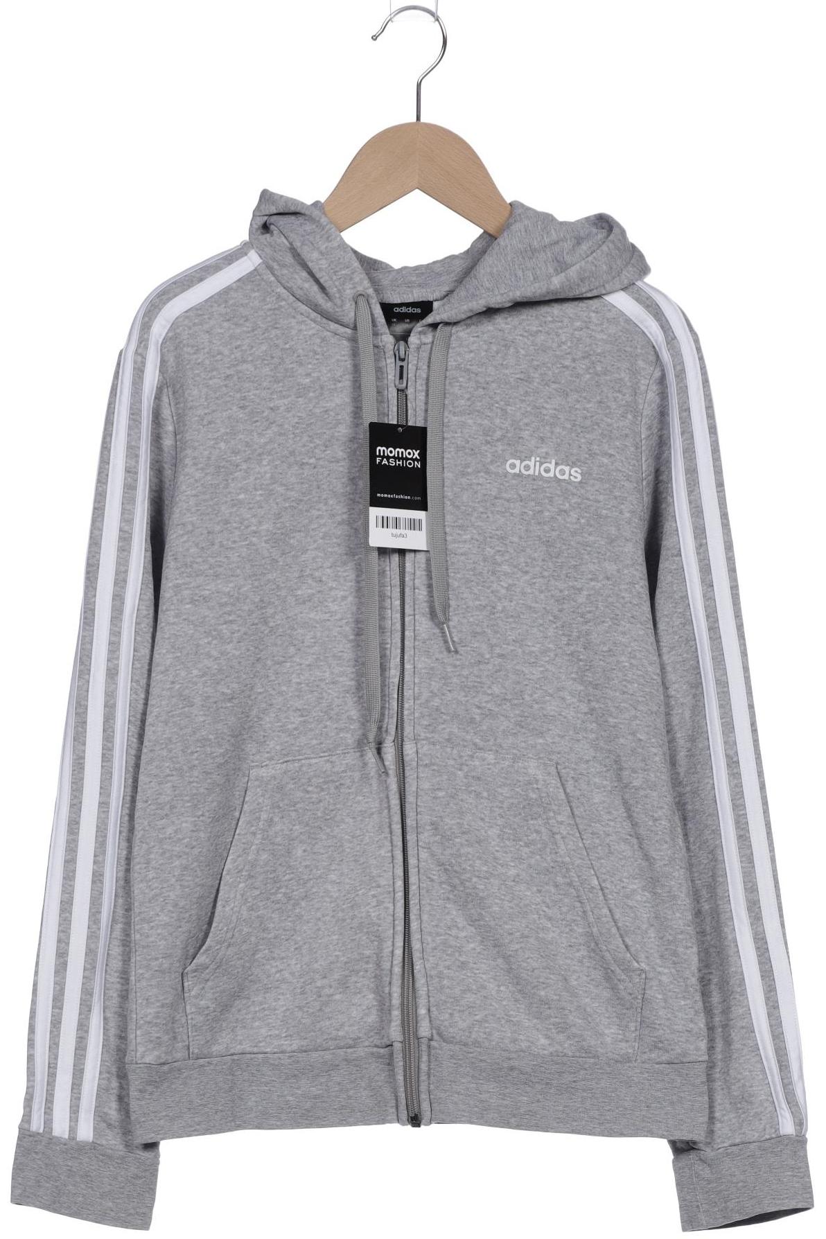 

adidas Damen Kapuzenpullover, grau, Gr. 38