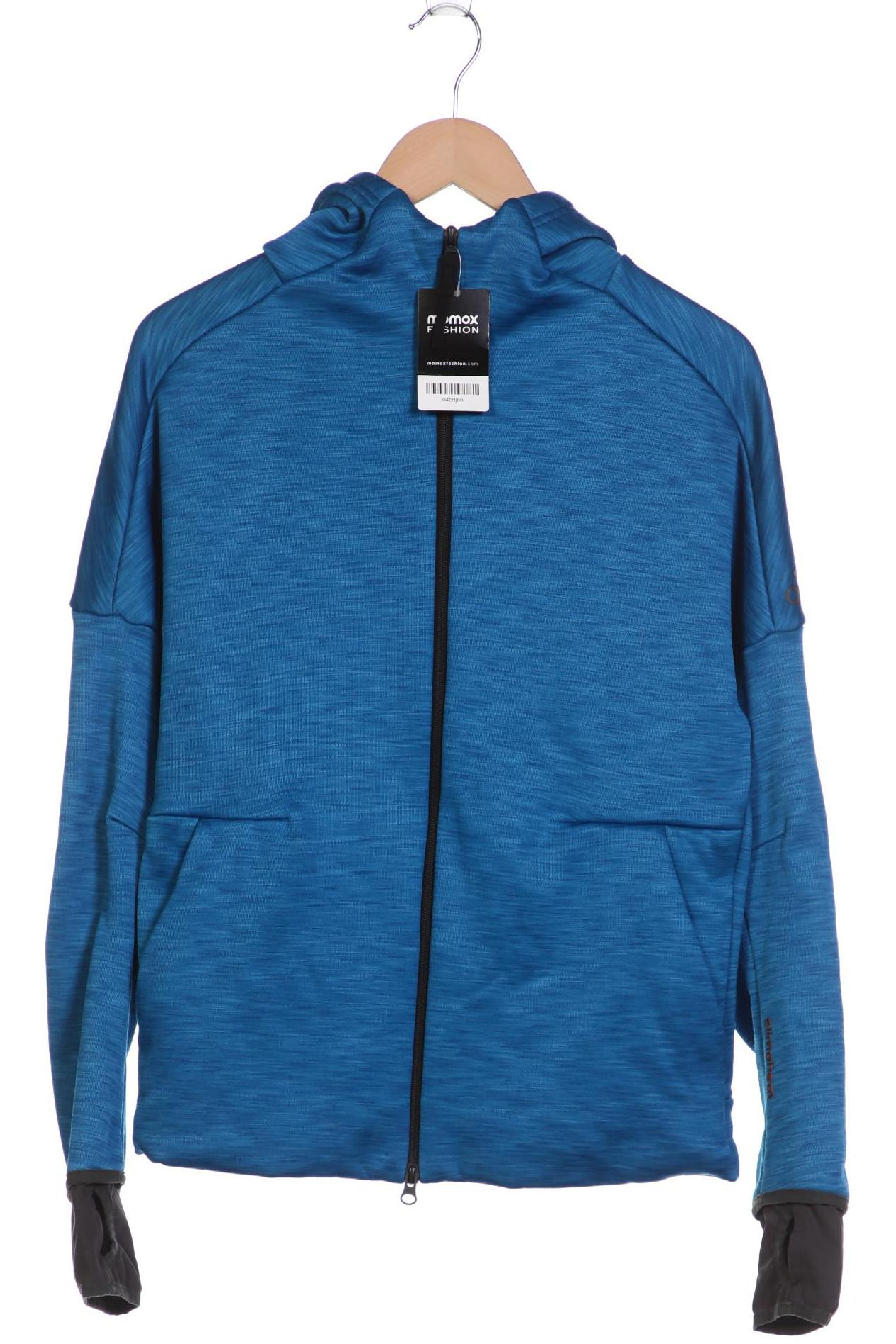 

adidas Damen Kapuzenpullover, blau, Gr. 38