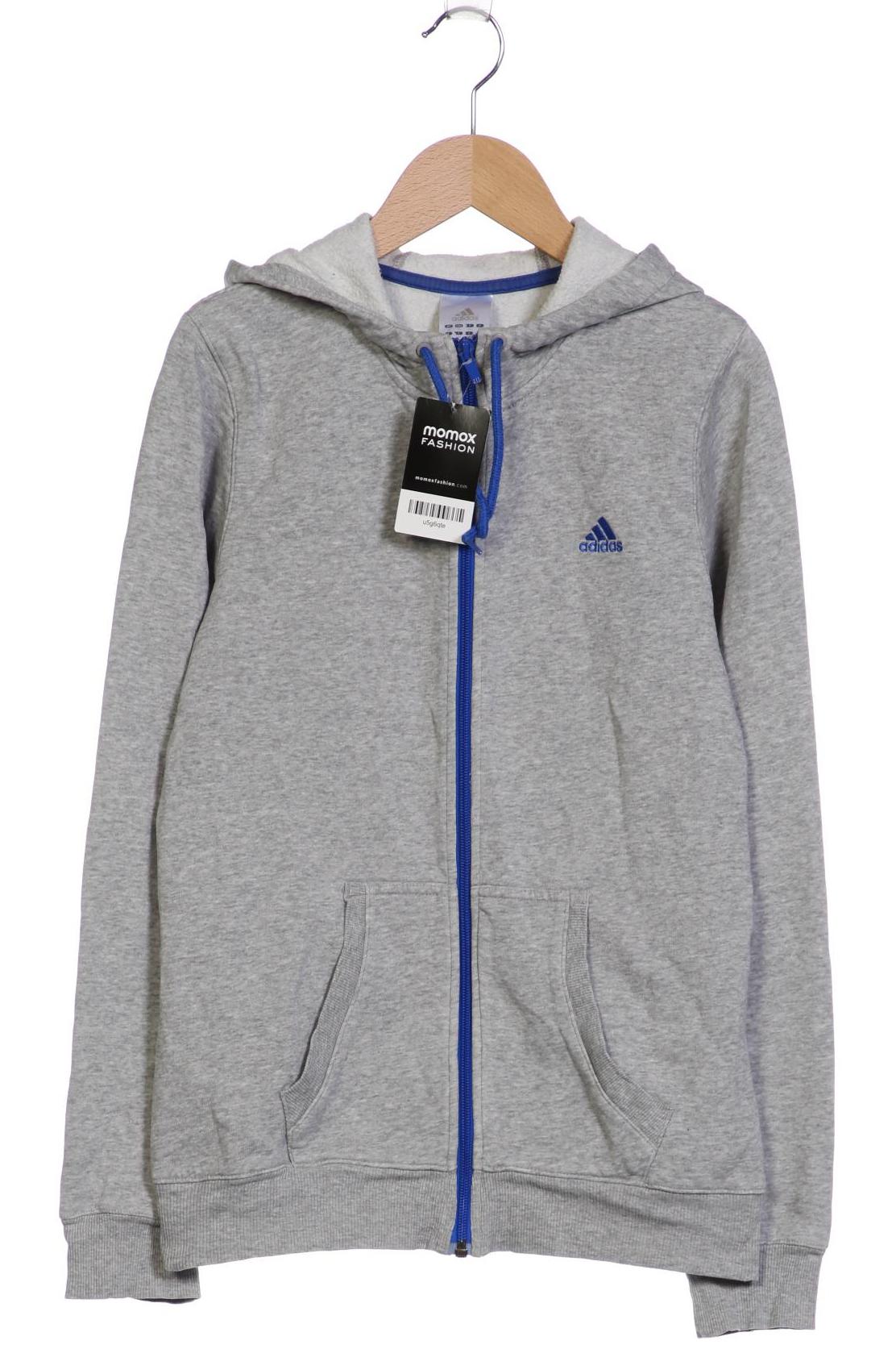

adidas Damen Kapuzenpullover, grau, Gr. 36