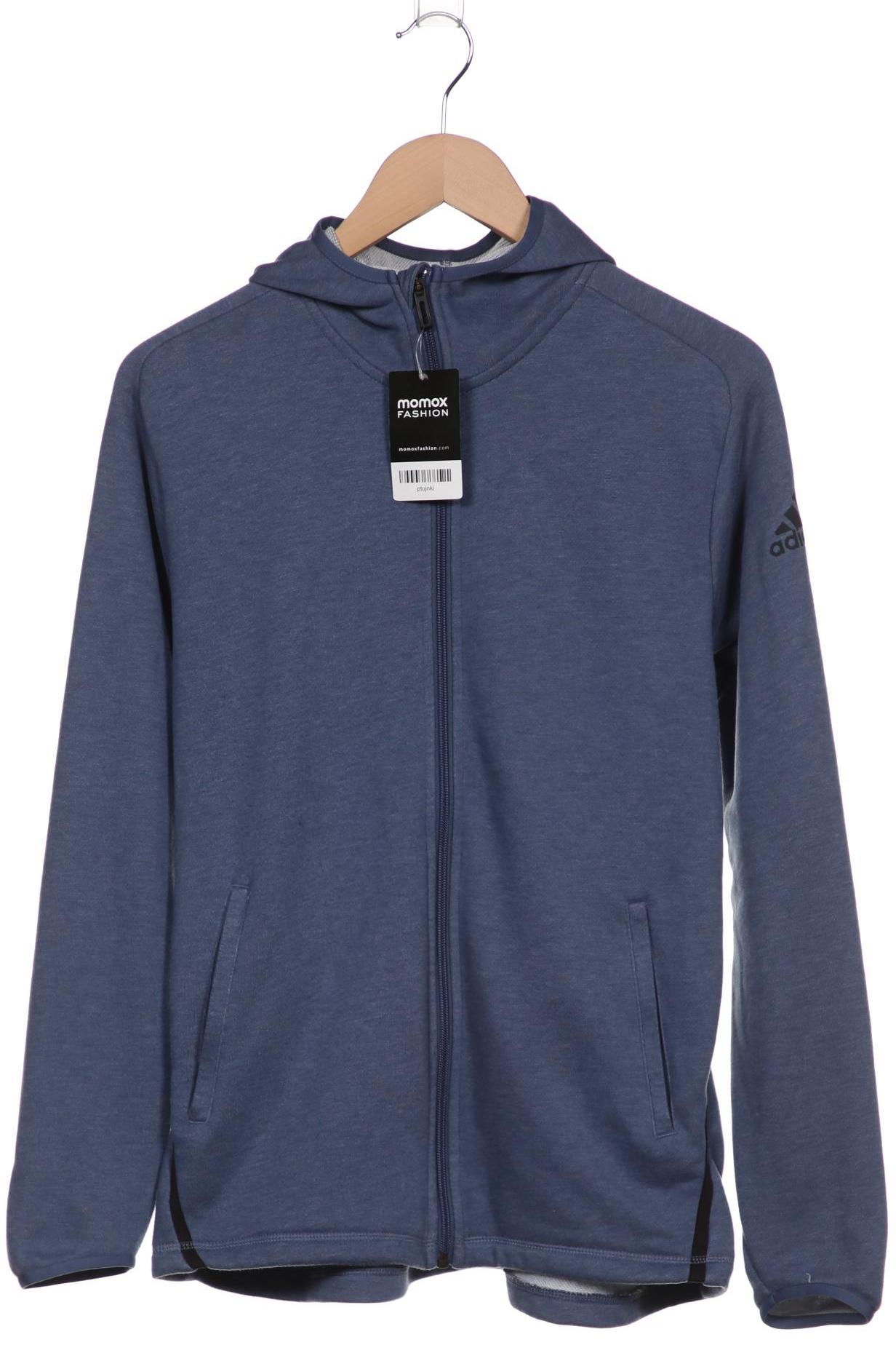 

adidas Damen Kapuzenpullover, blau, Gr. 42