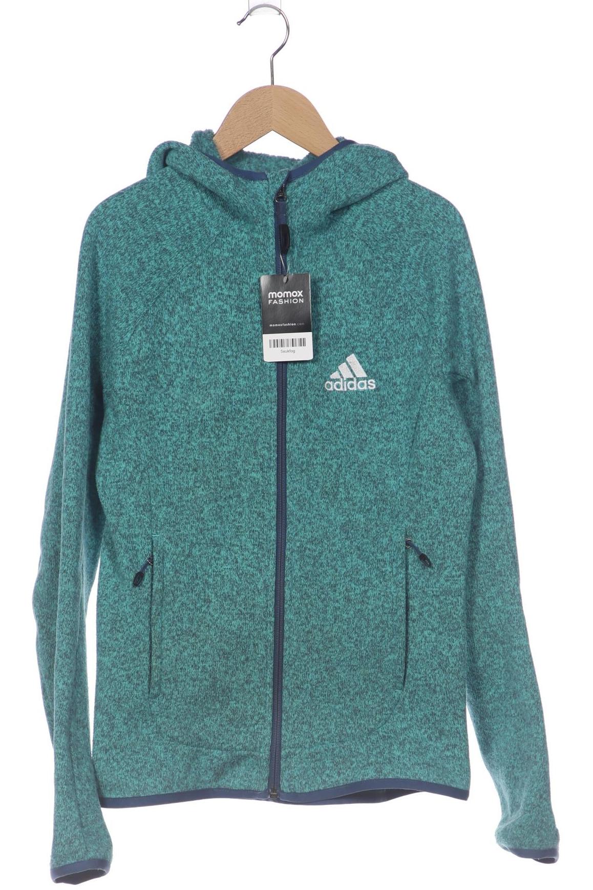 

adidas Damen Kapuzenpullover, türkis, Gr. 34