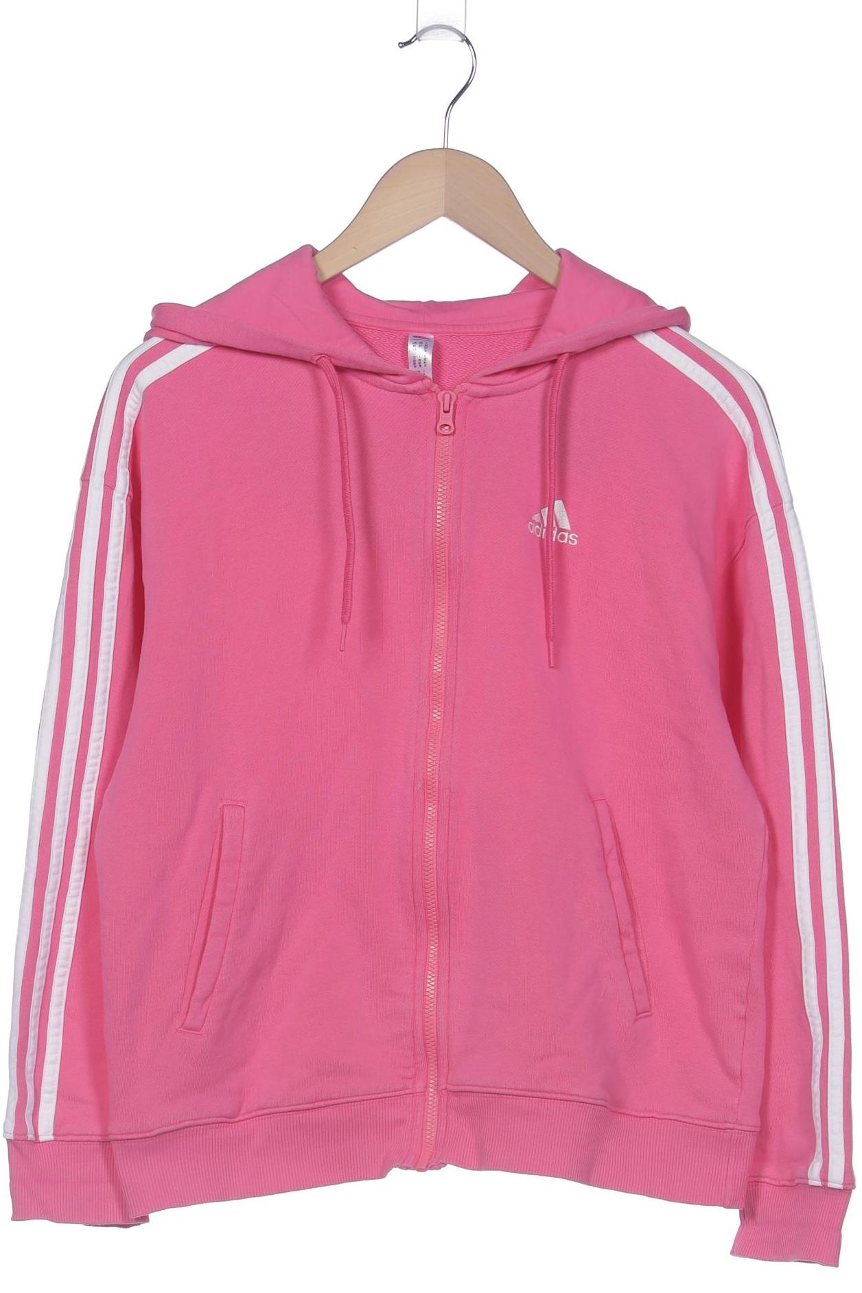 

adidas Damen Kapuzenpullover, pink, Gr. 34