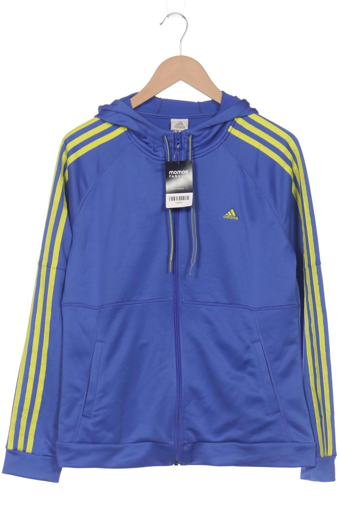 

adidas Damen Kapuzenpullover, blau, Gr. 42