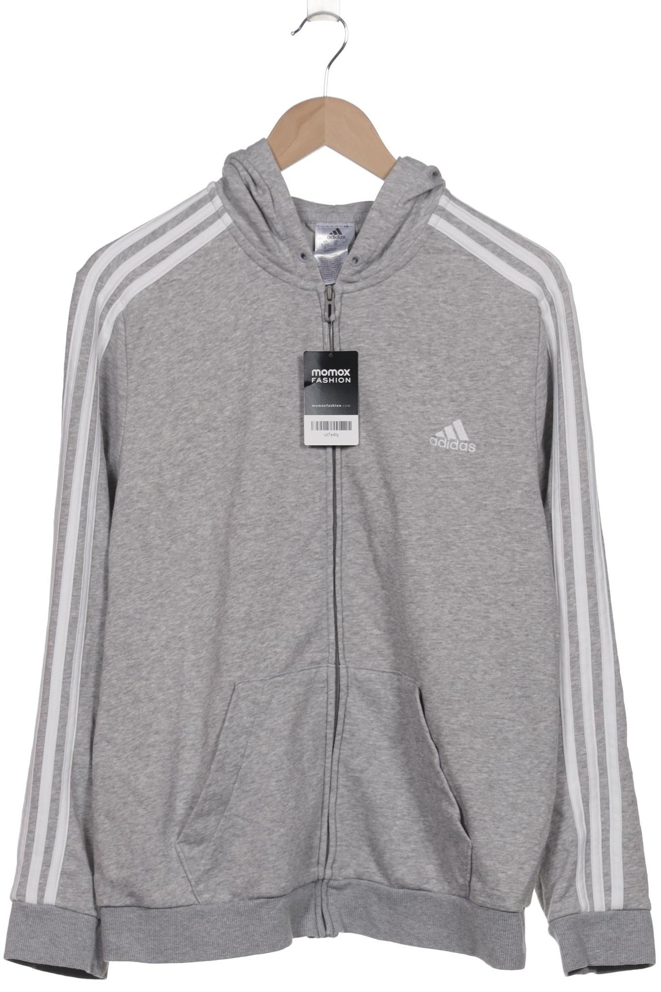 

adidas Damen Kapuzenpullover, grau, Gr. 44