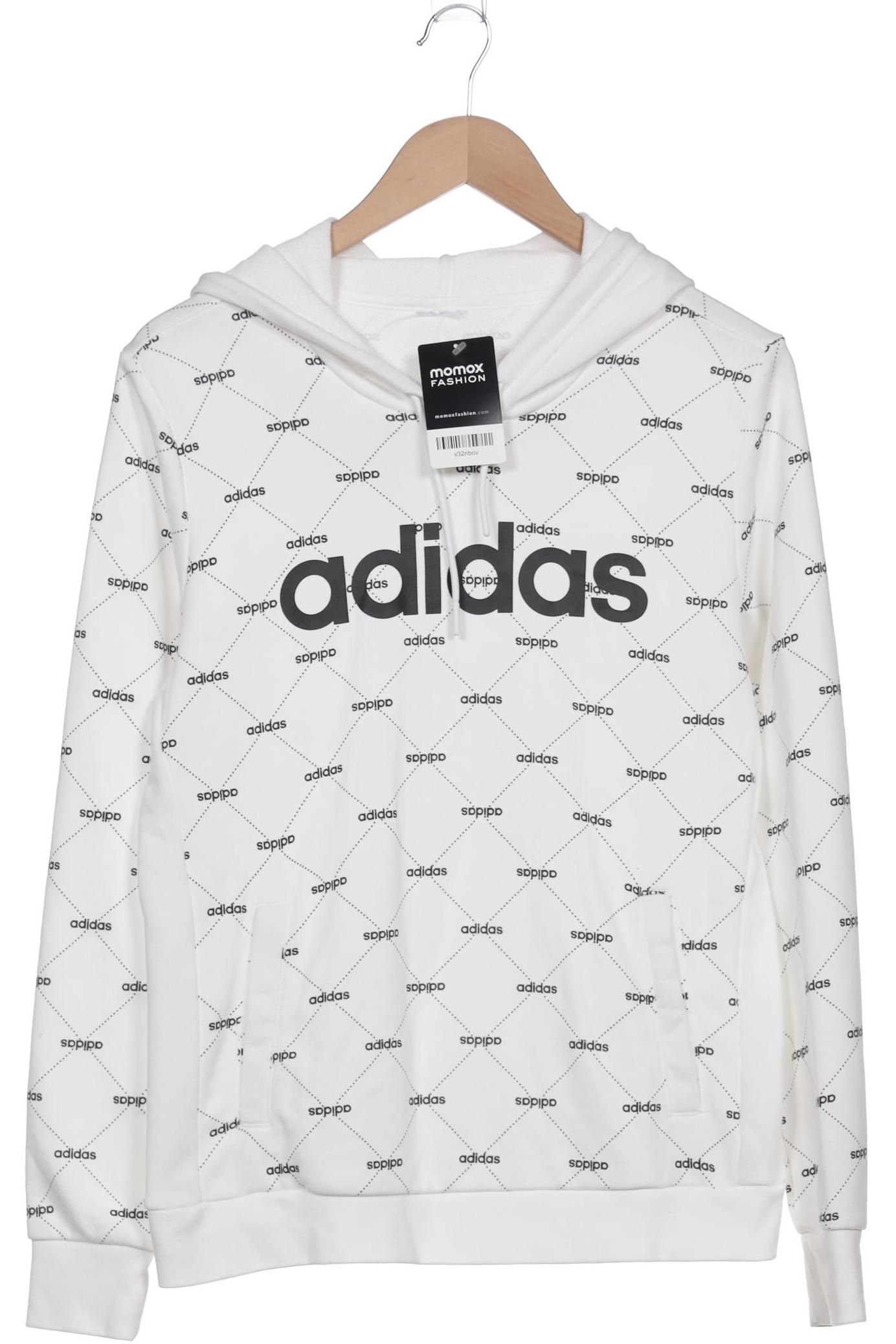 

adidas Damen Kapuzenpullover, weiß, Gr. 38