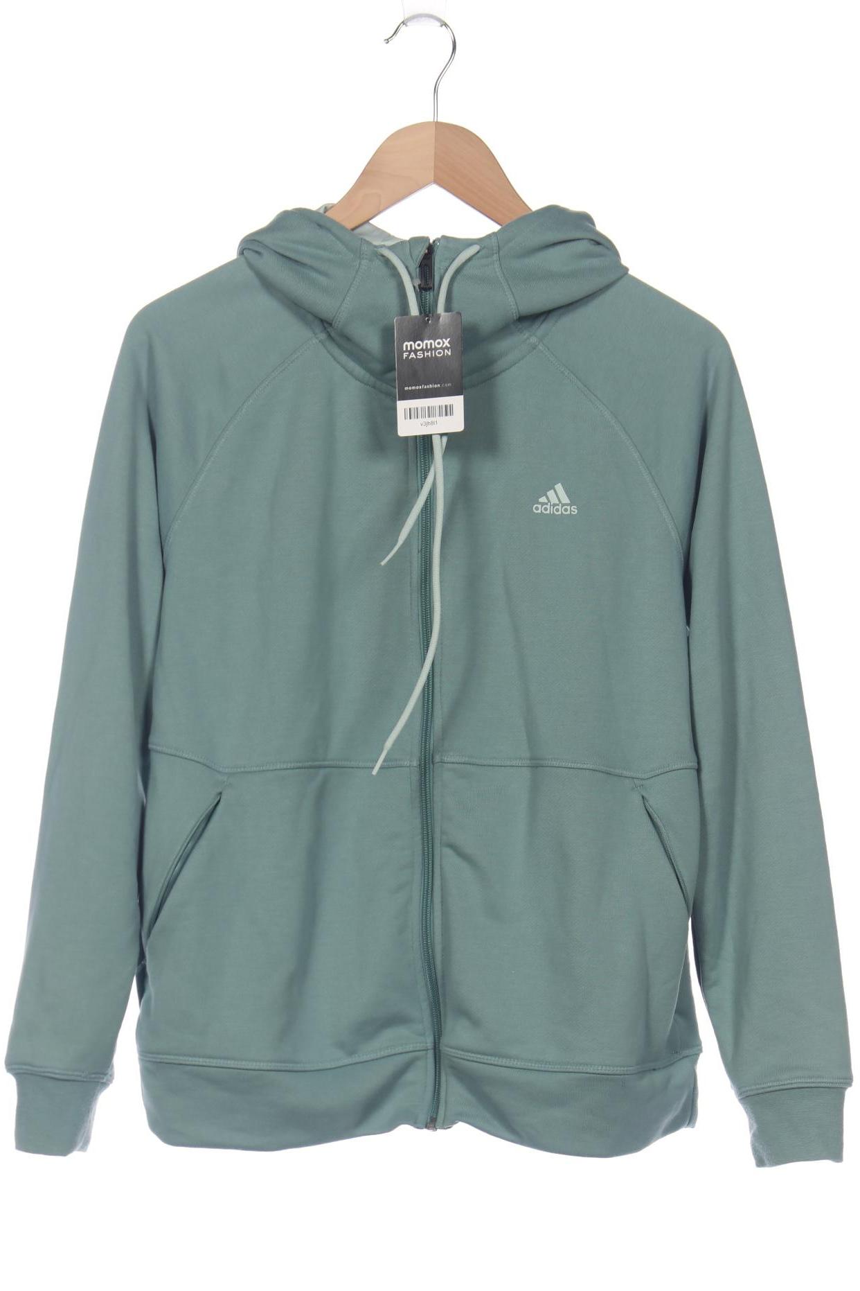 

adidas Damen Kapuzenpullover, grün, Gr. 42