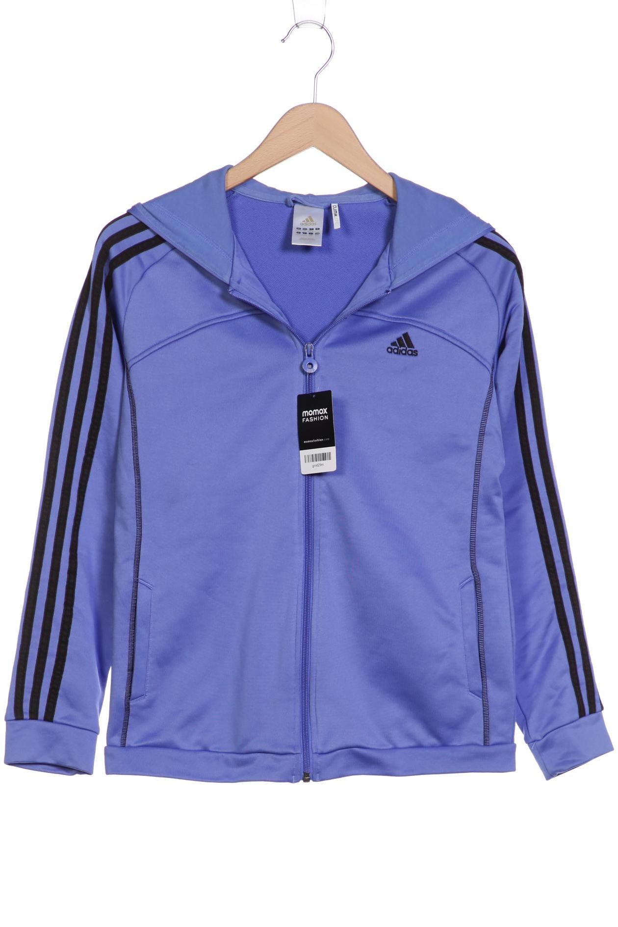 

adidas Damen Kapuzenpullover, blau, Gr. 38