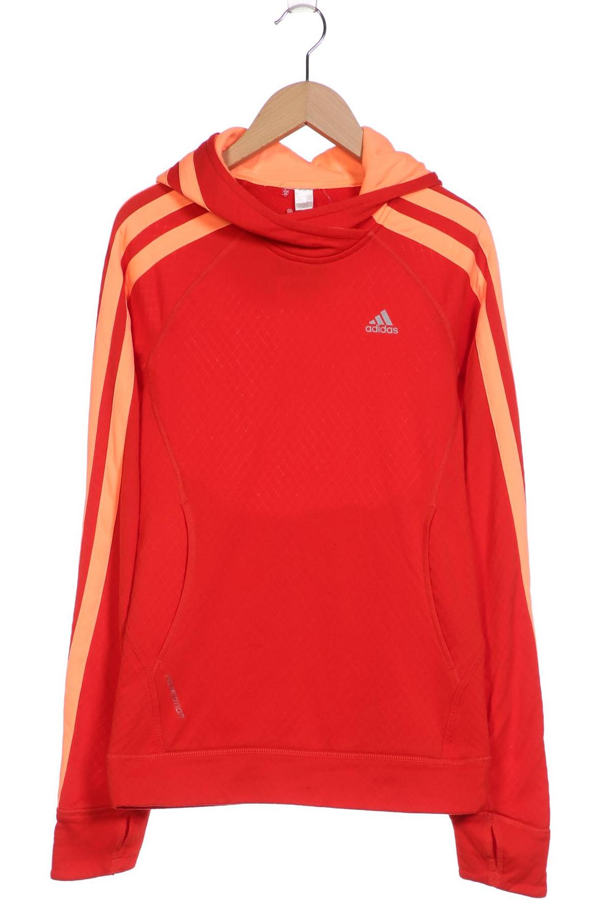 

adidas Damen Kapuzenpullover, orange, Gr. 34