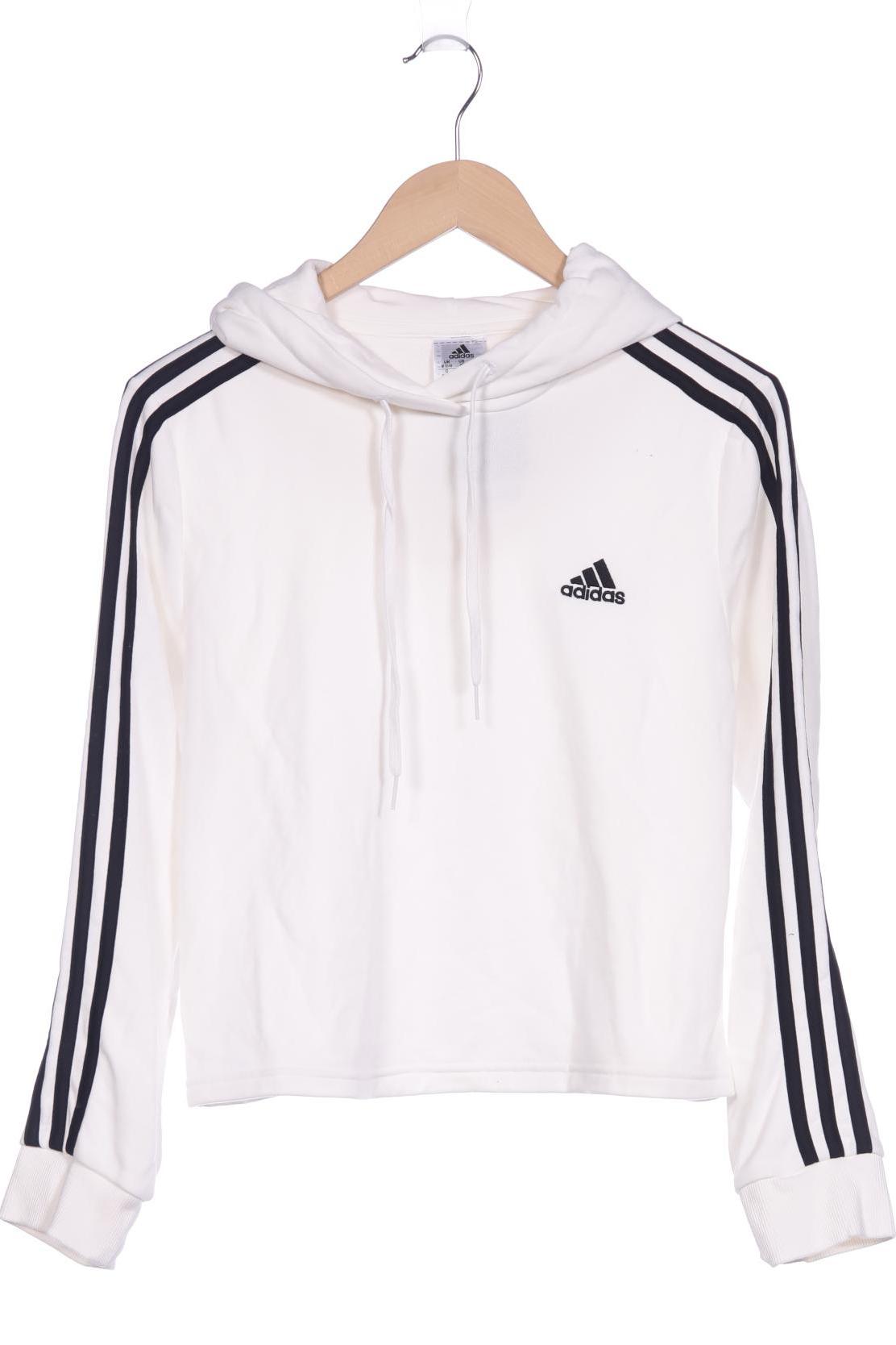 

adidas Damen Kapuzenpullover, weiß, Gr. 38