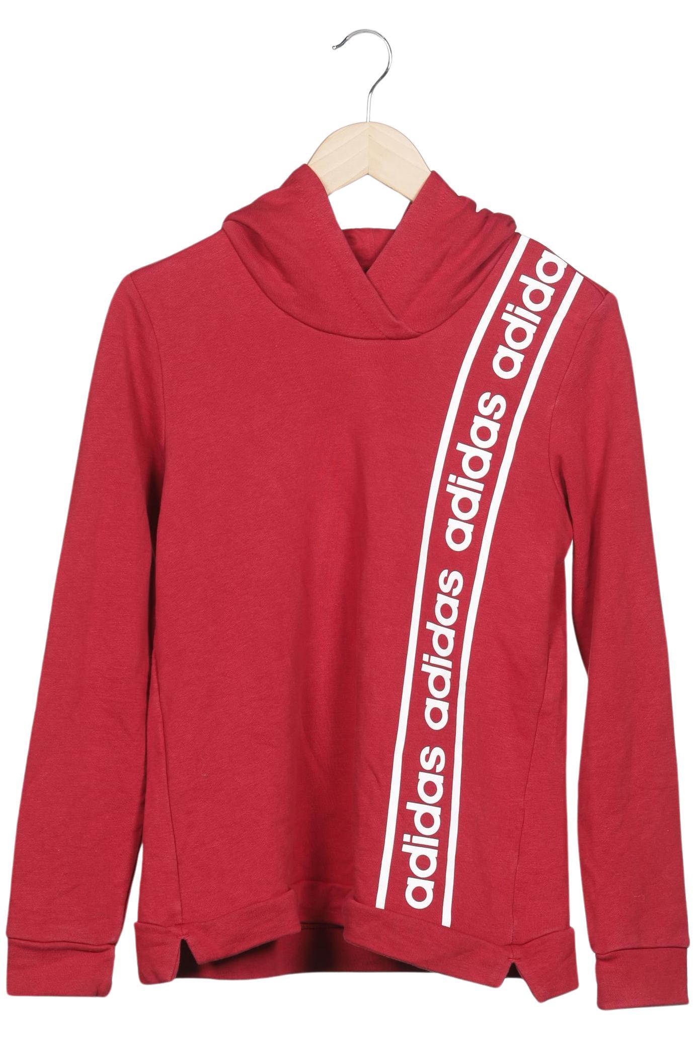 

adidas Damen Kapuzenpullover, rot, Gr. 38