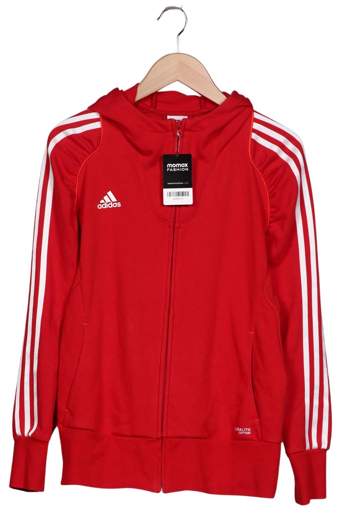 

adidas Damen Kapuzenpullover, rot, Gr. 42
