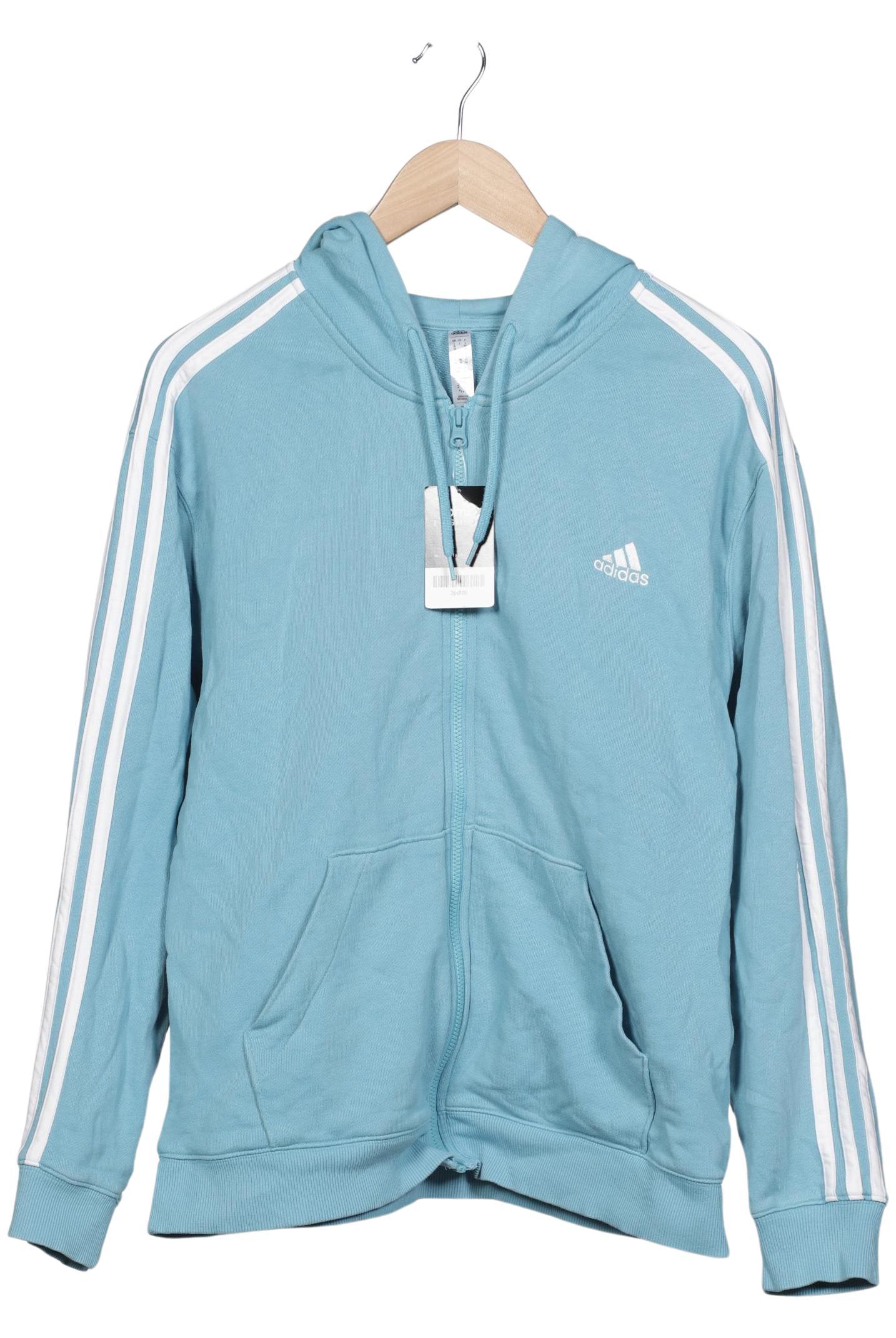 

adidas Damen Kapuzenpullover, hellblau, Gr. 42