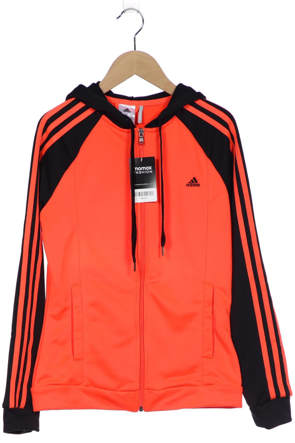 

adidas Damen Kapuzenpullover, neon, Gr. 34