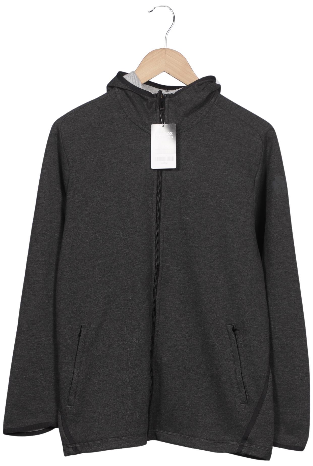 

adidas Damen Kapuzenpullover, grau, Gr. 44
