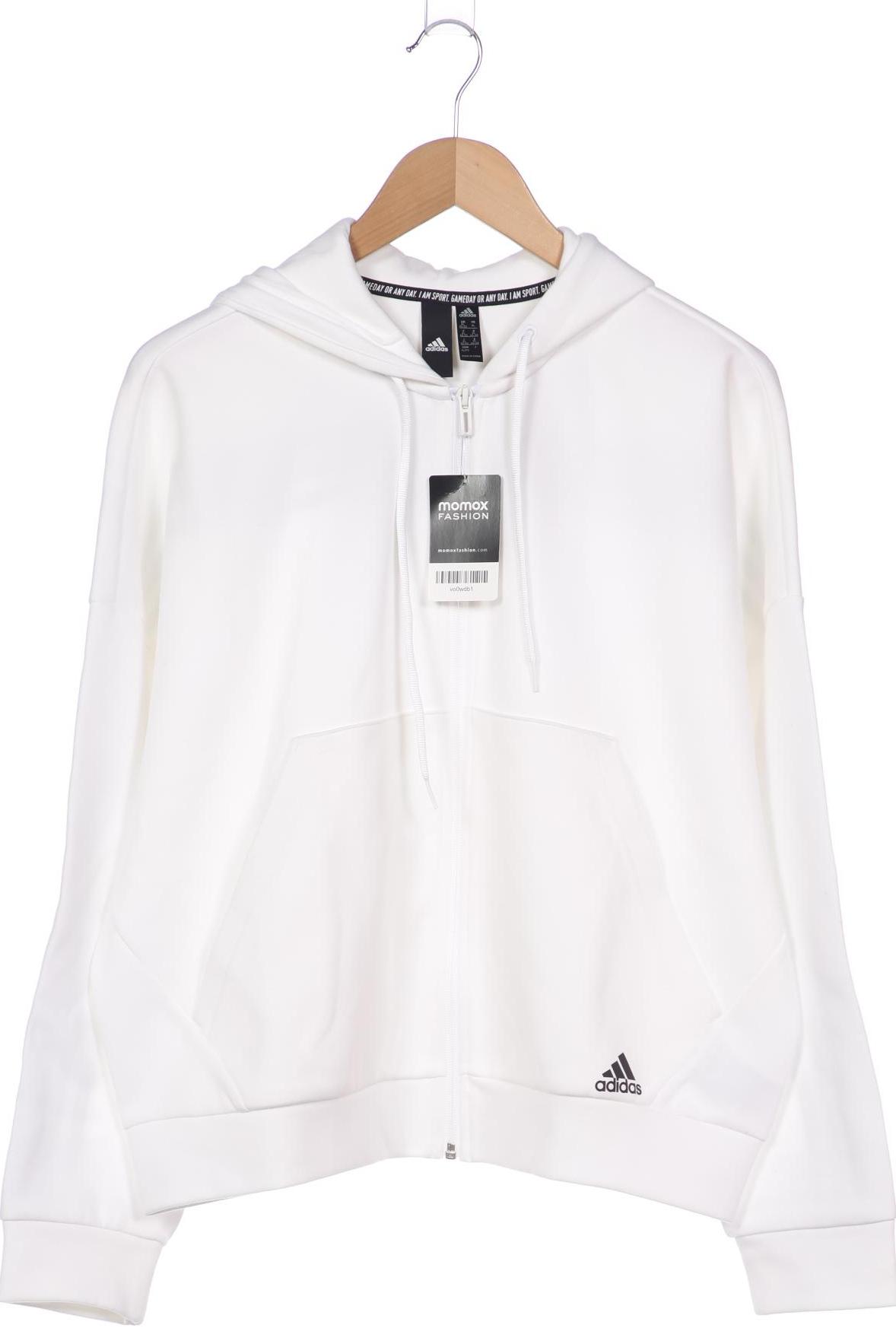 

adidas Damen Kapuzenpullover, weiß, Gr. 44