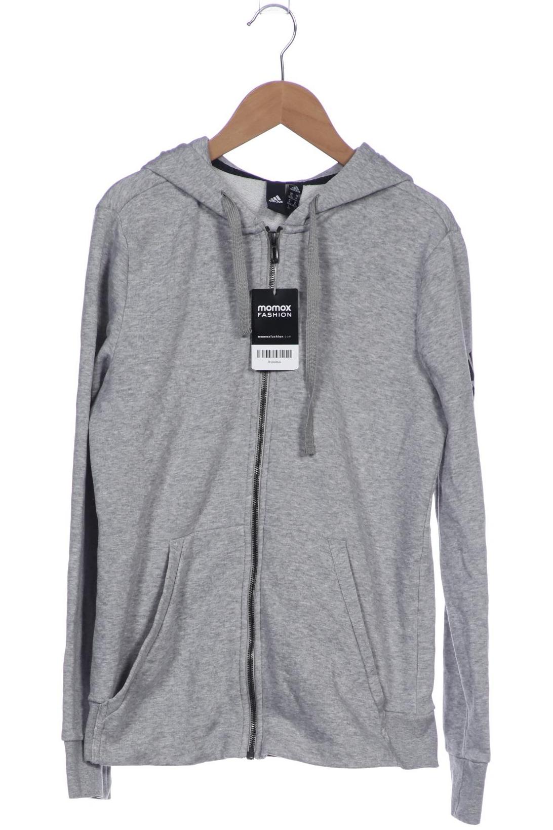 

adidas Damen Kapuzenpullover, grau, Gr. 38