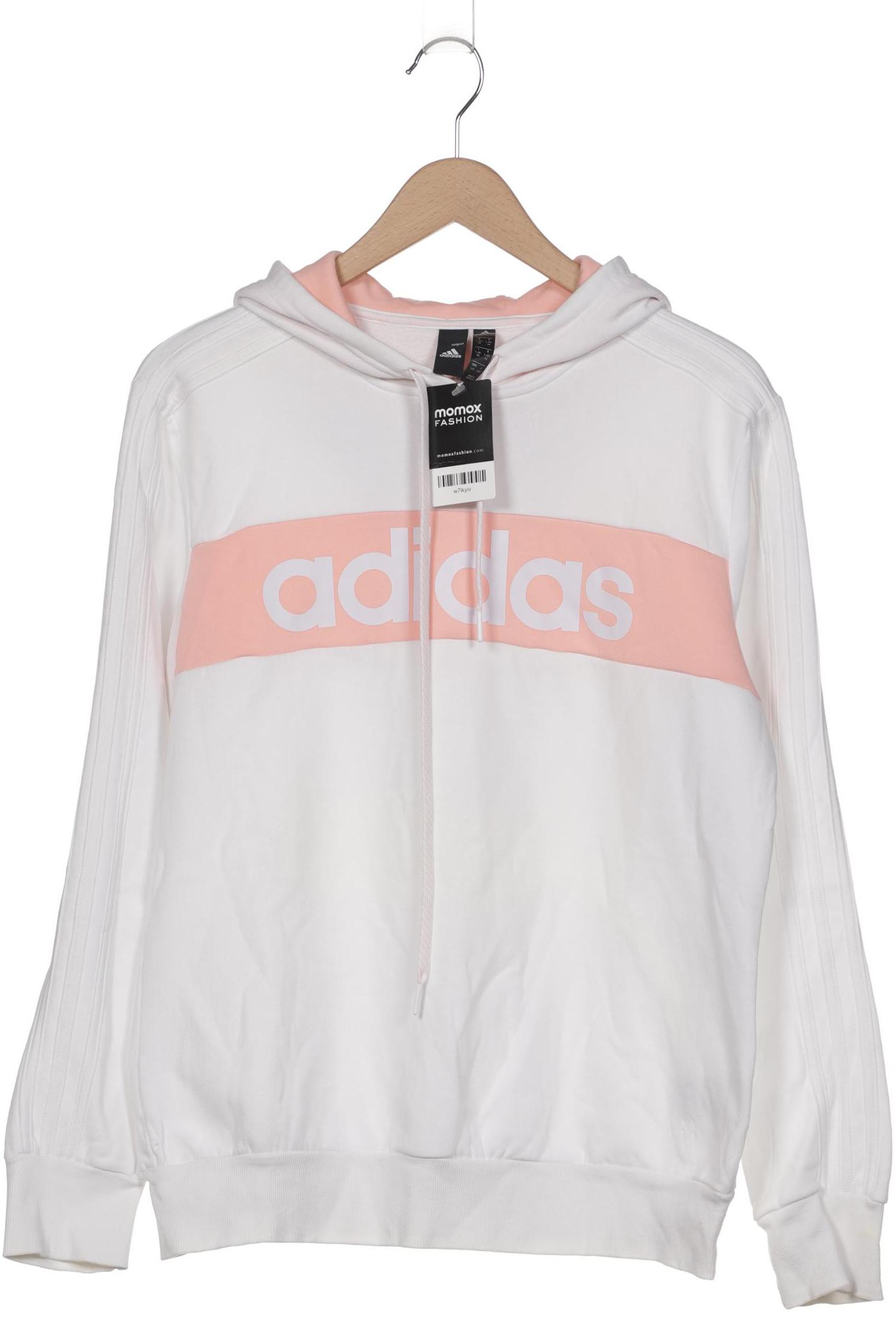 

adidas Damen Kapuzenpullover, weiß, Gr. 42