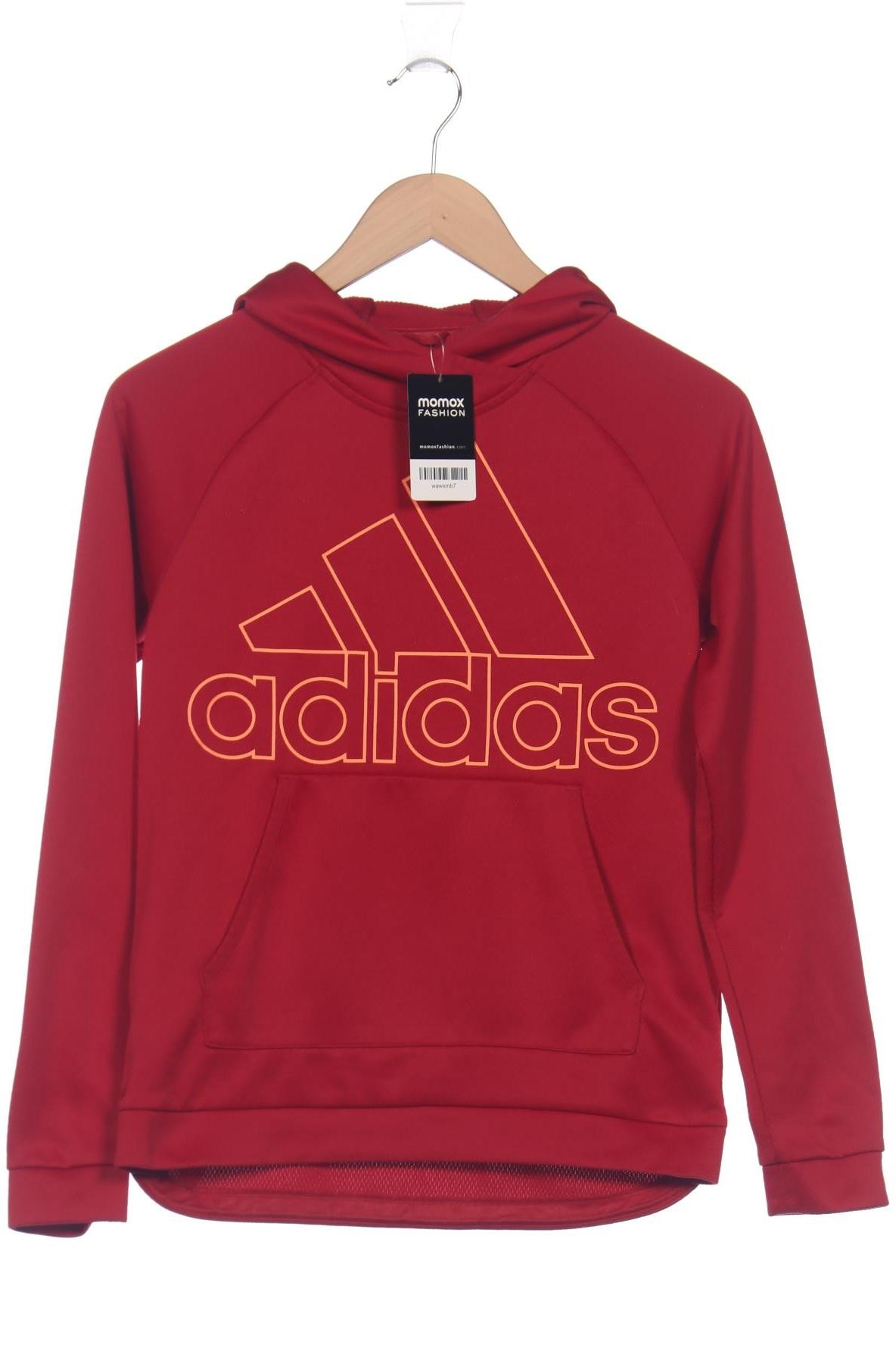 

adidas Damen Kapuzenpullover, rot, Gr. 34