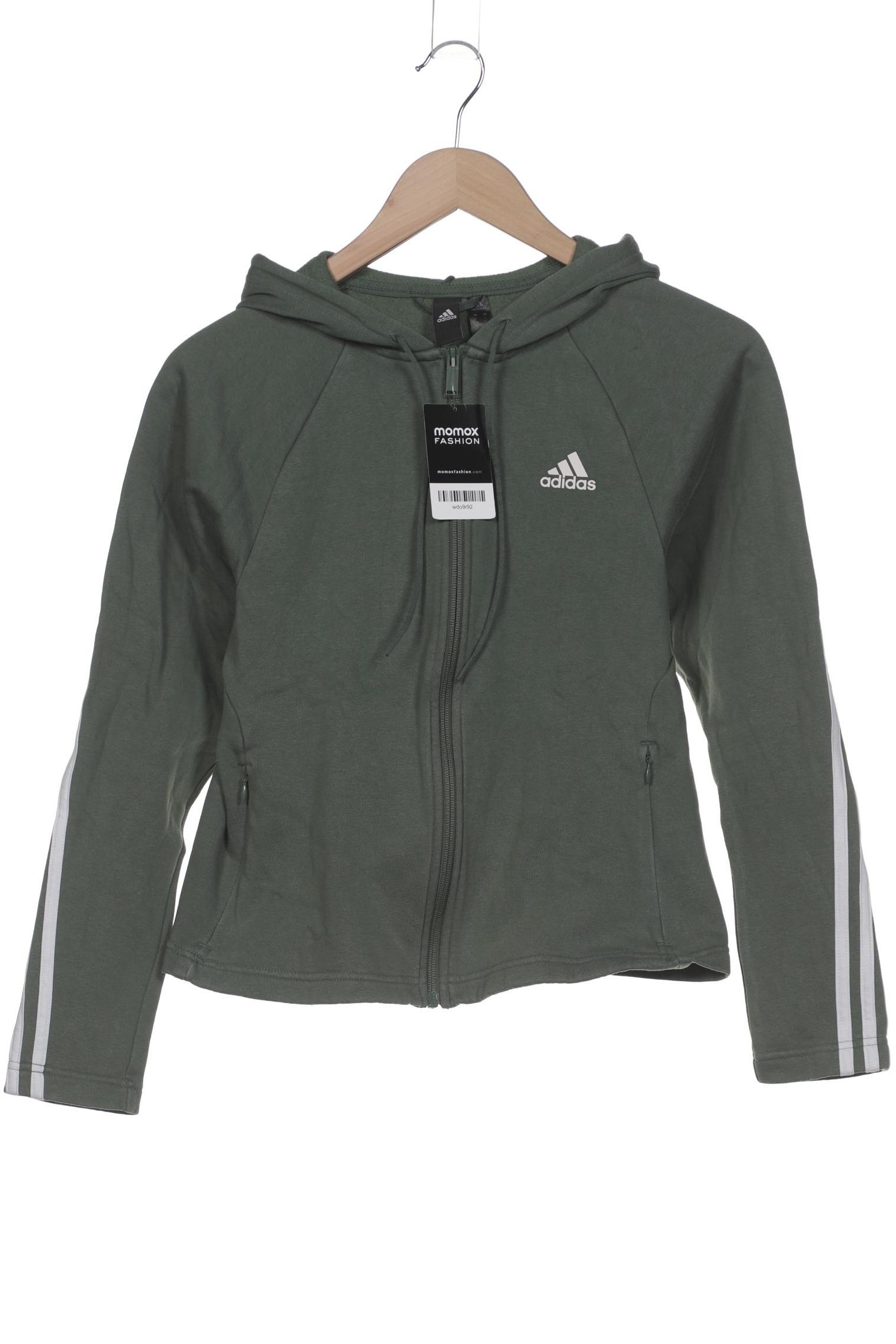 

adidas Damen Kapuzenpullover, grün, Gr. 36