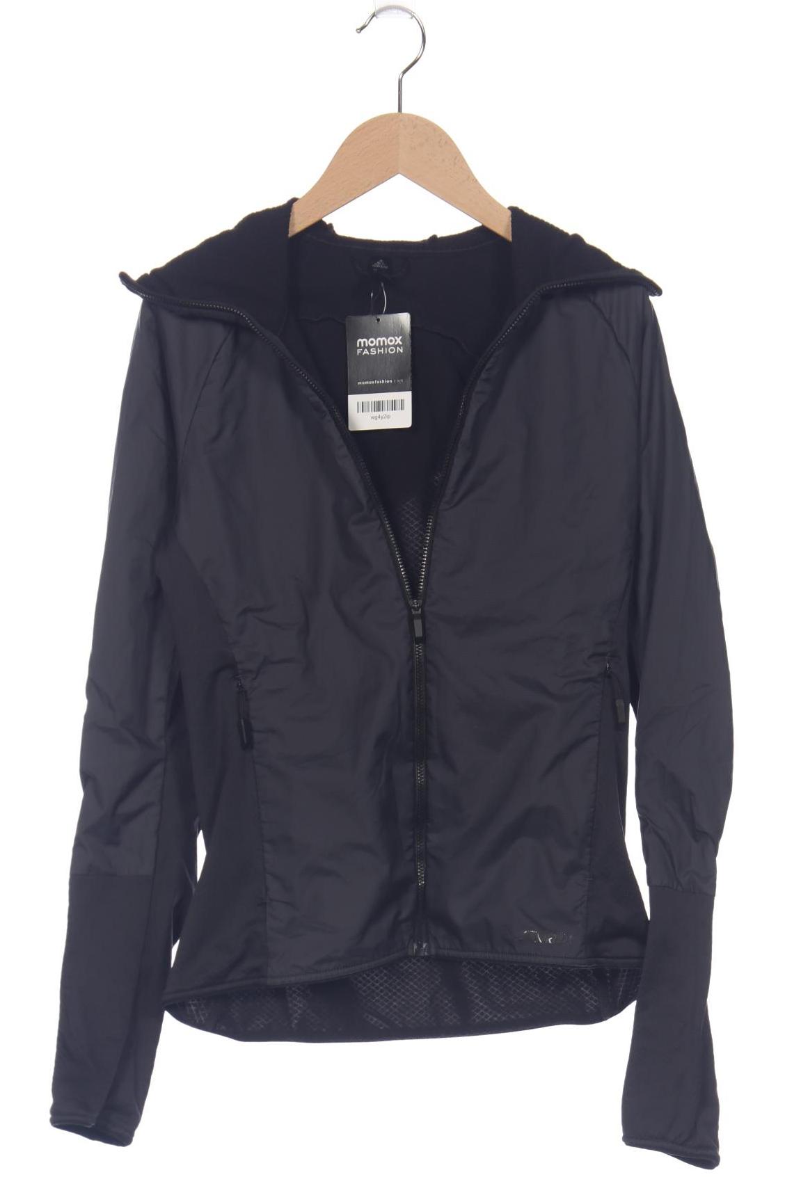 

adidas Damen Kapuzenpullover, grau, Gr. 34