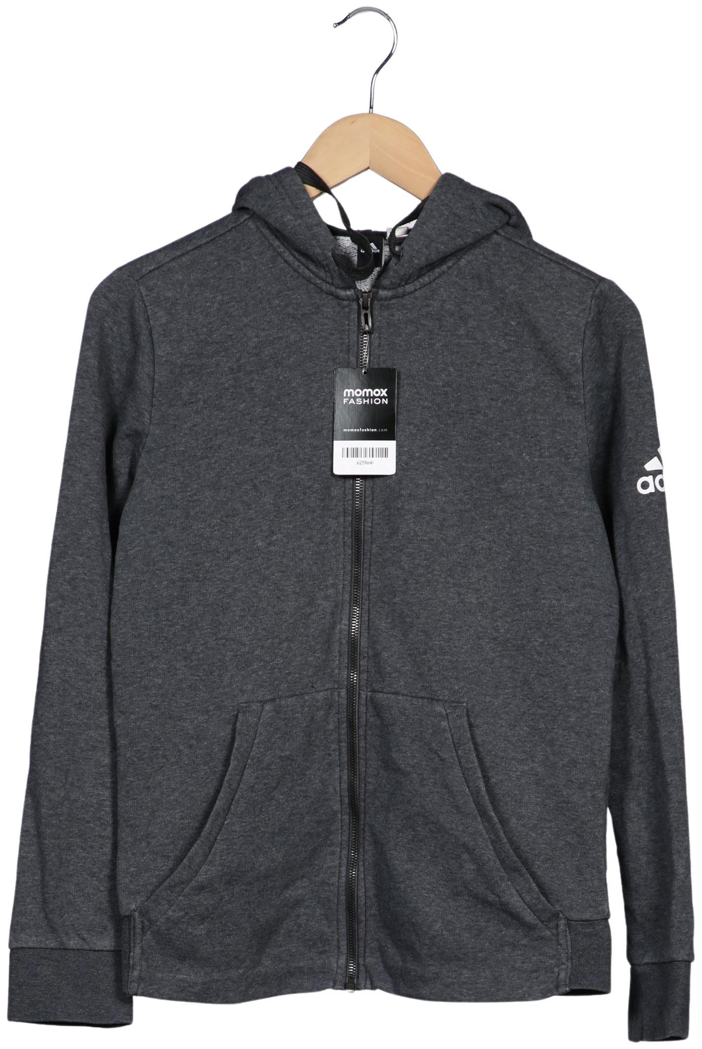 

adidas Damen Kapuzenpullover, grau, Gr. 38